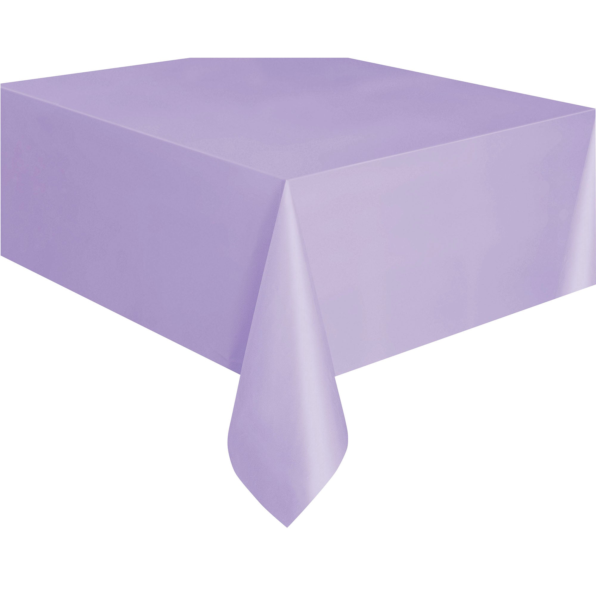 Plastic Table Cover Lavender 54x108in