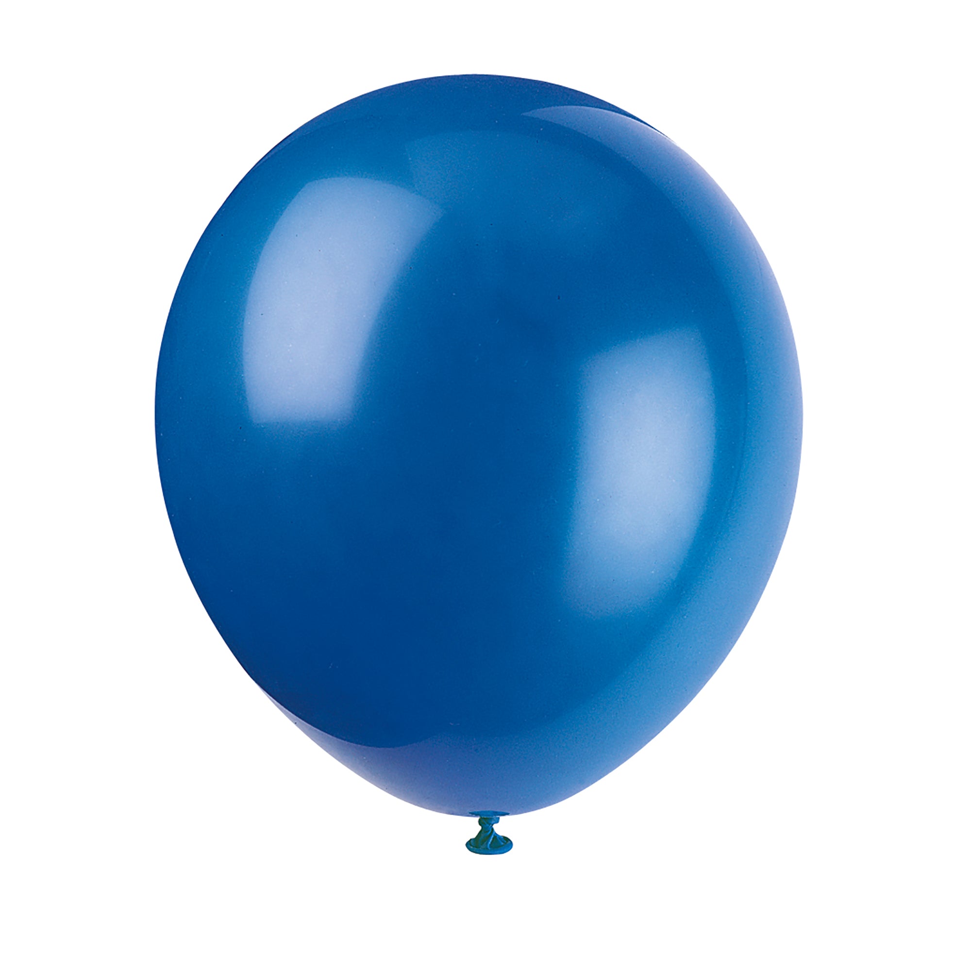 10 Ballons Latex 12po Bleu Royal