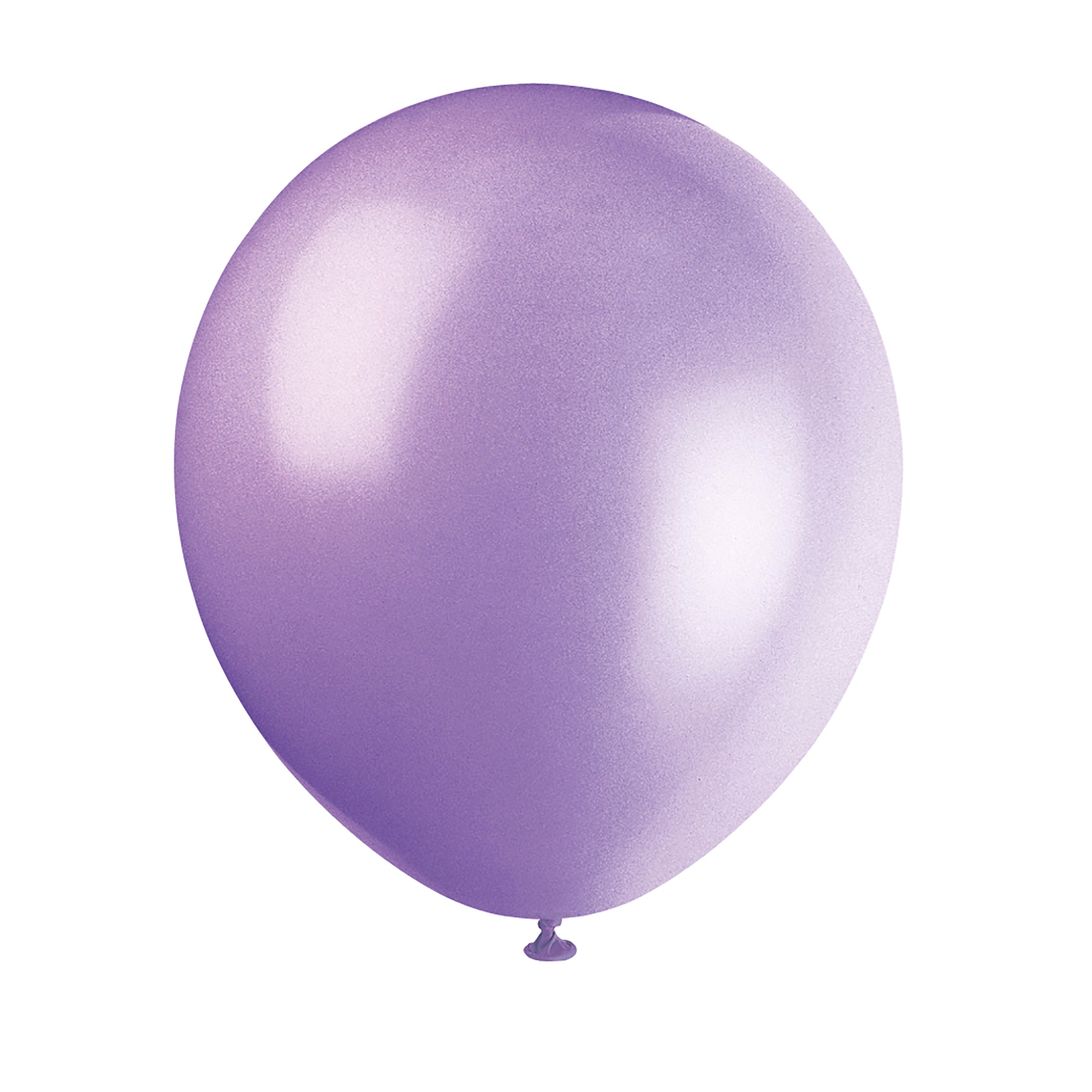 10 Ballons Latex 12po Lavande