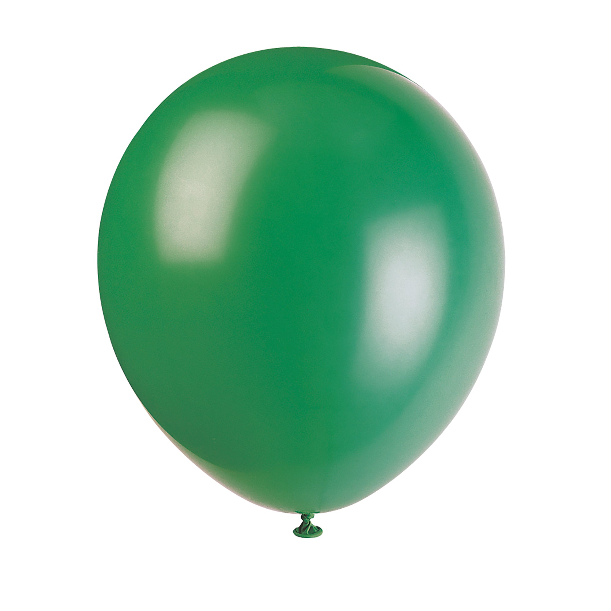 10 Ballons Latex 12po Vert Forêt