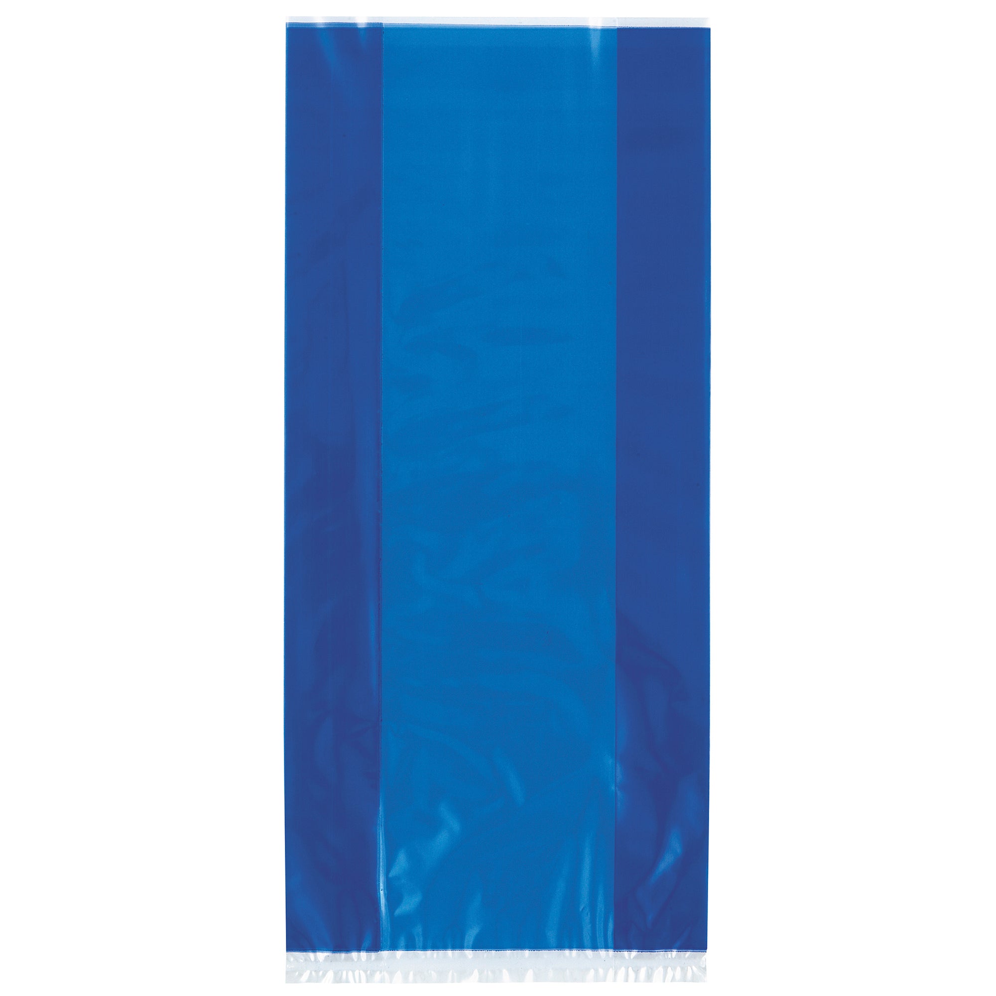 30 Cello Gift Bags Royal Blue with Twist Ties 11H x 5W in