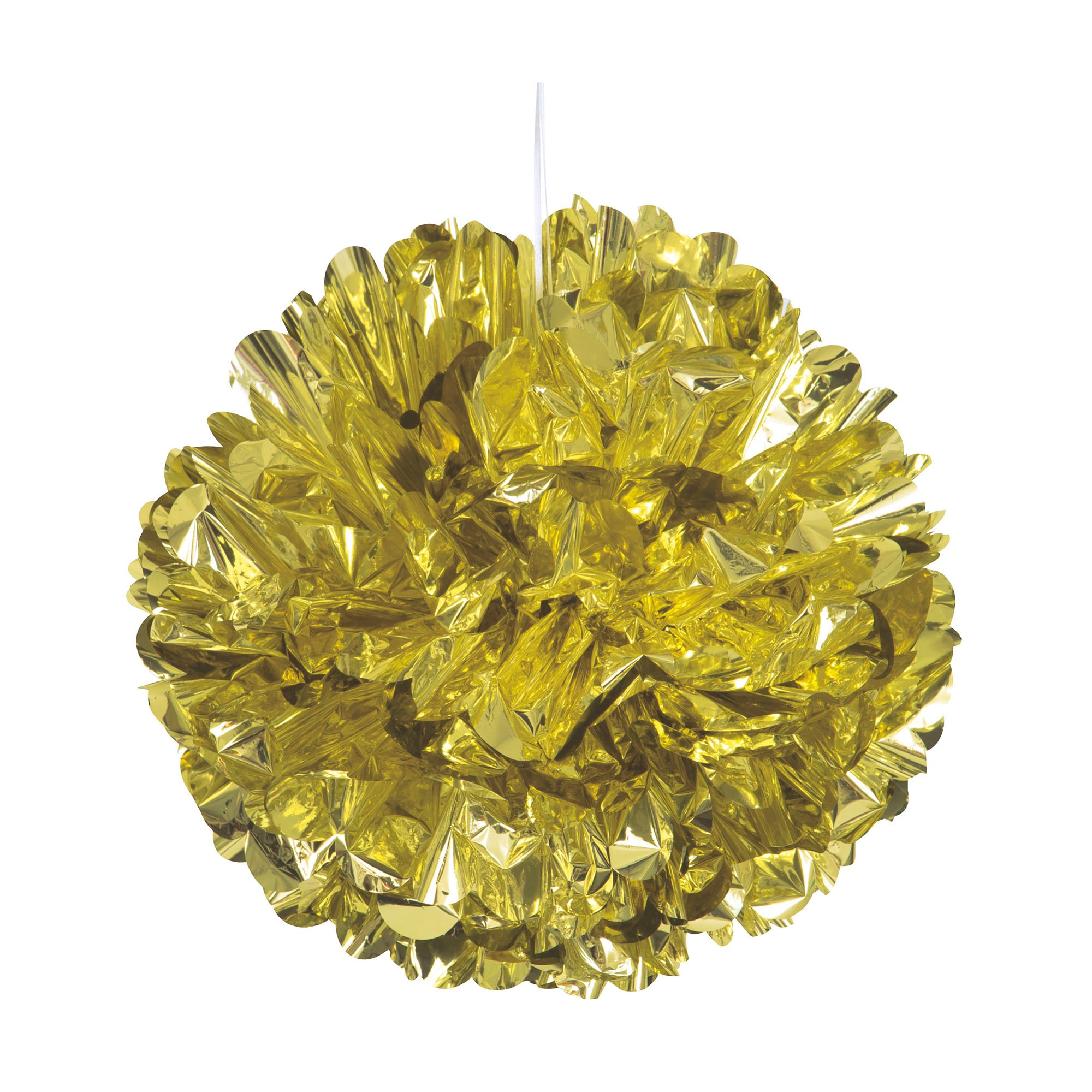 Gold Foil Puff Ball  16in