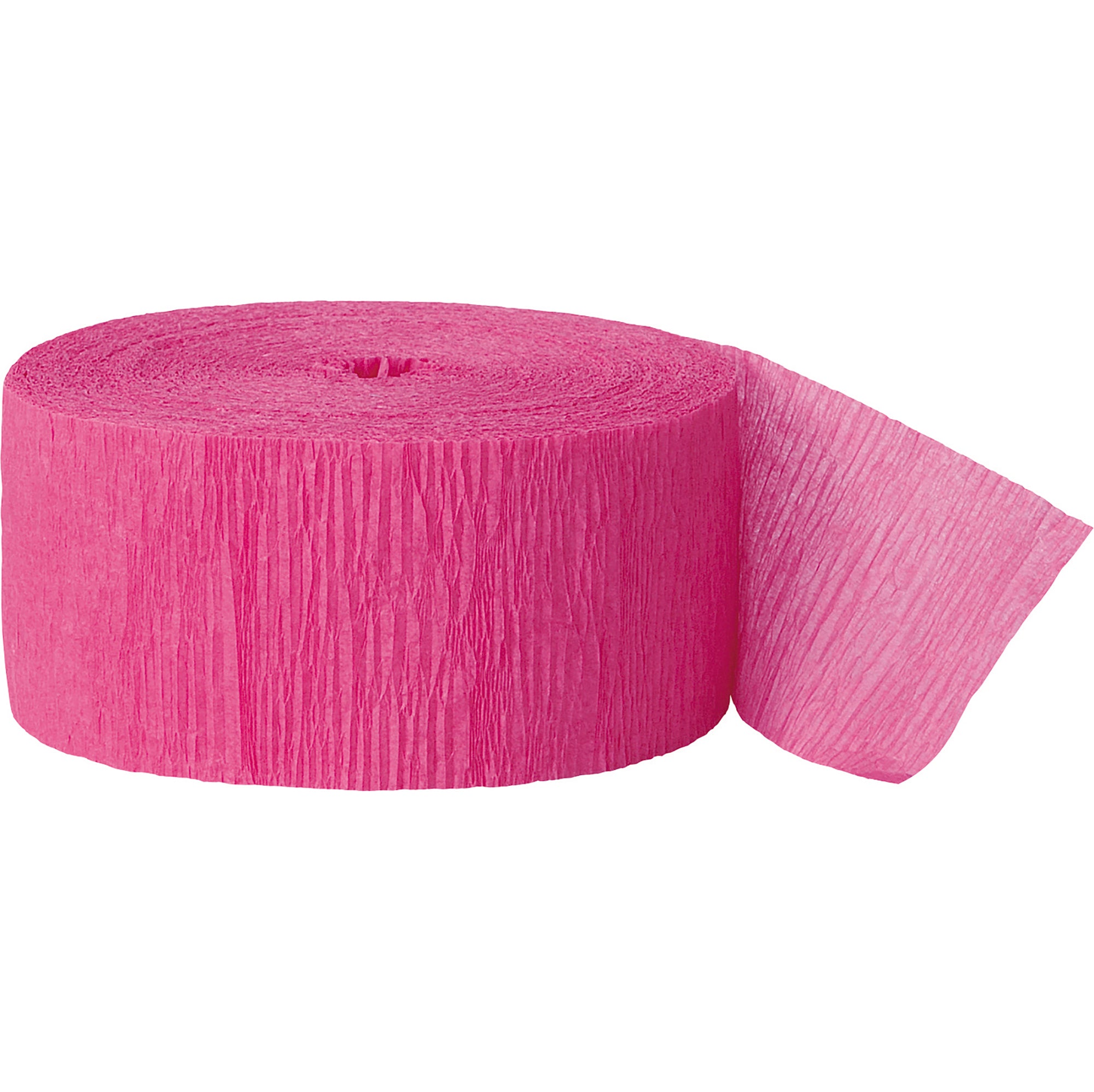 Banderole de Papier de Soie Rose Vif 81pi x 1.75po