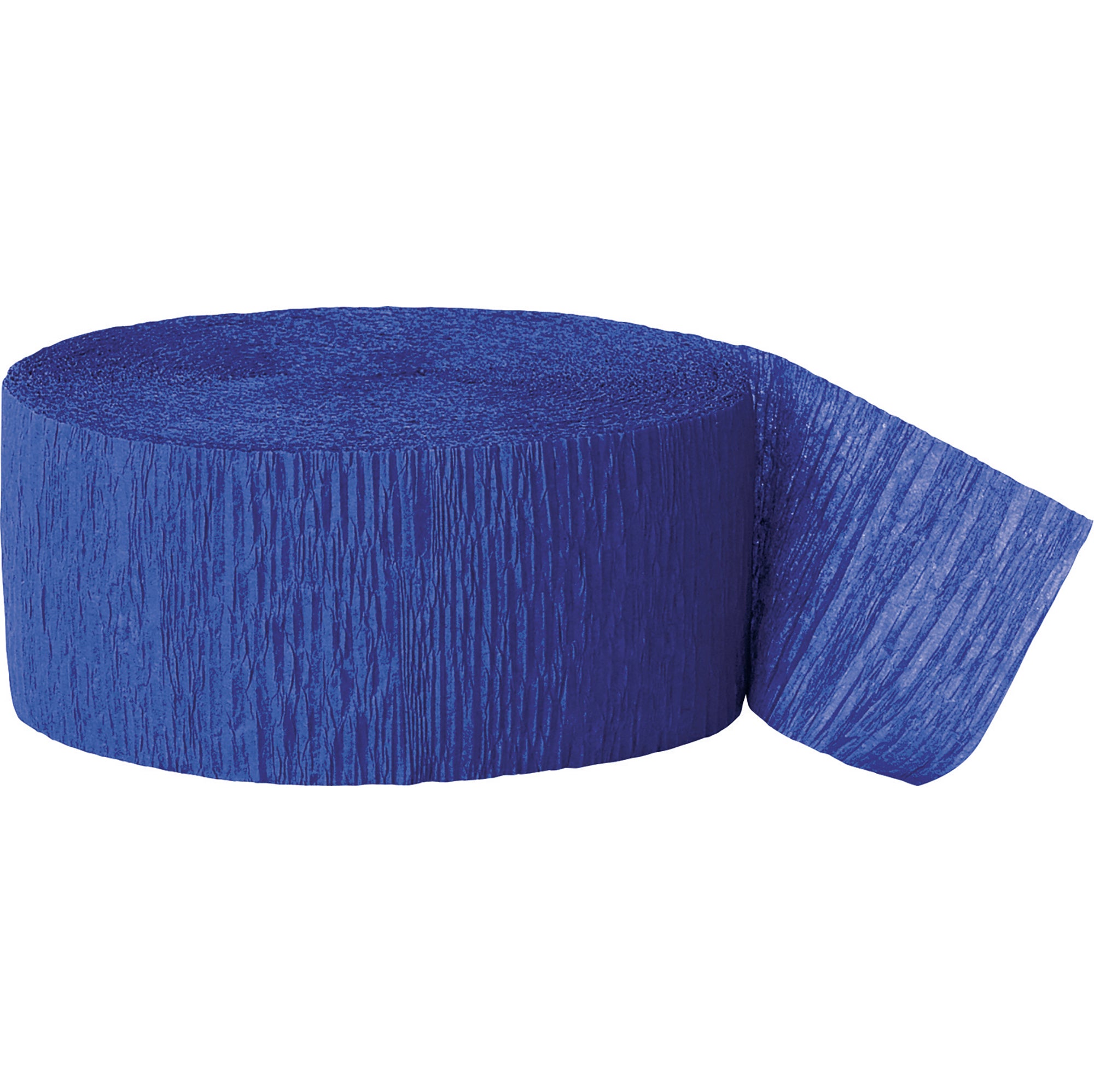 Crepe Streamer Royal Blue 81ftx1.75in