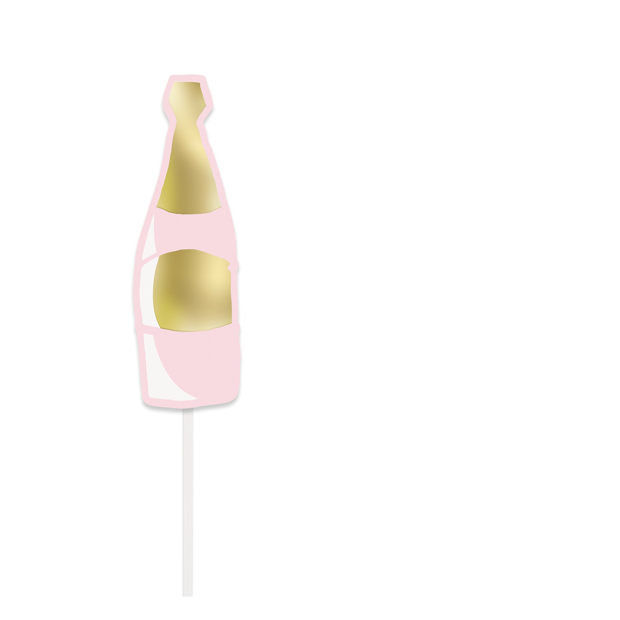 Pink Diamond 10 Photo Props with Gold Accent