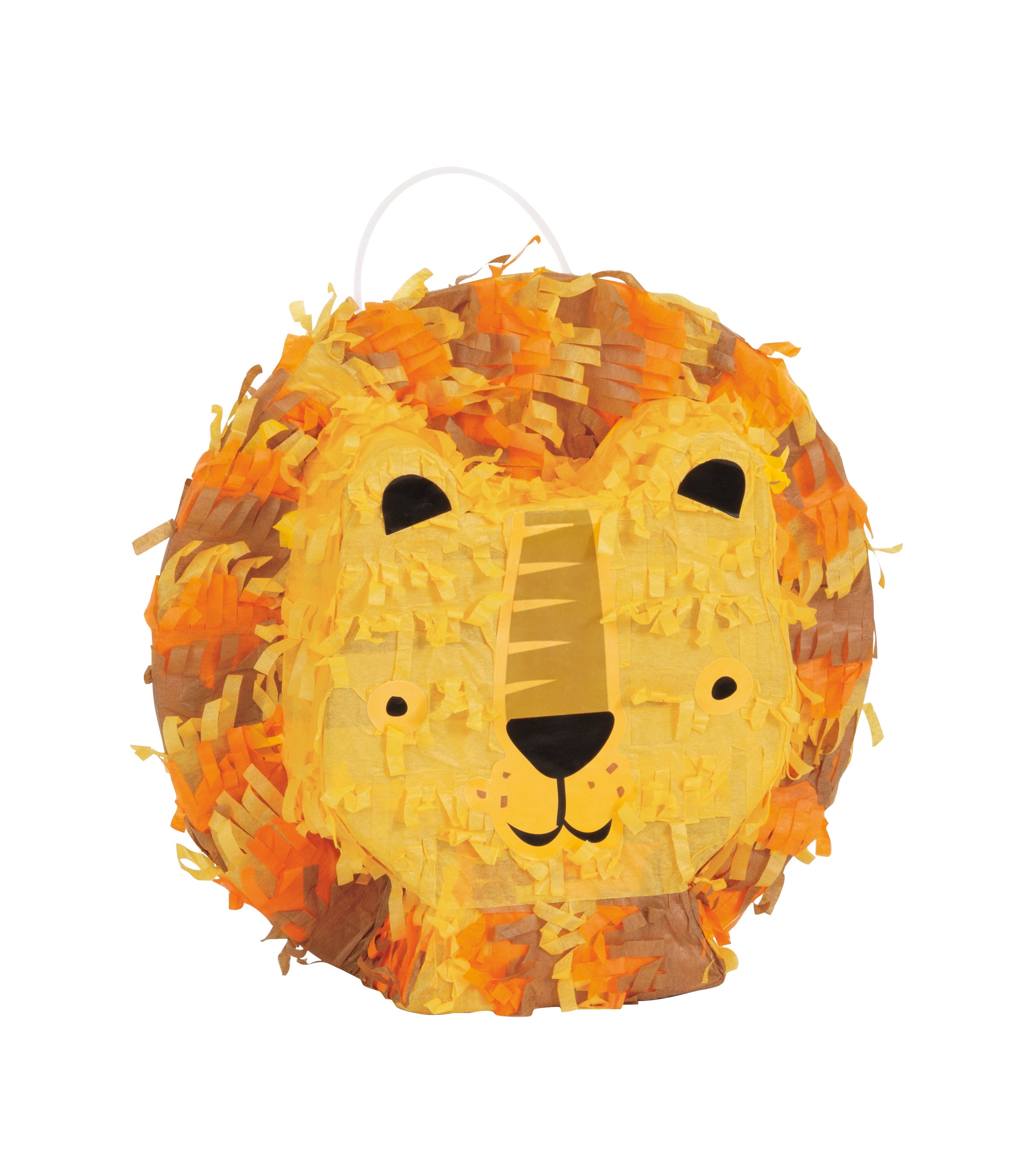 Animal Safari Mini Pinata Decoration - Lion 7x6.75in