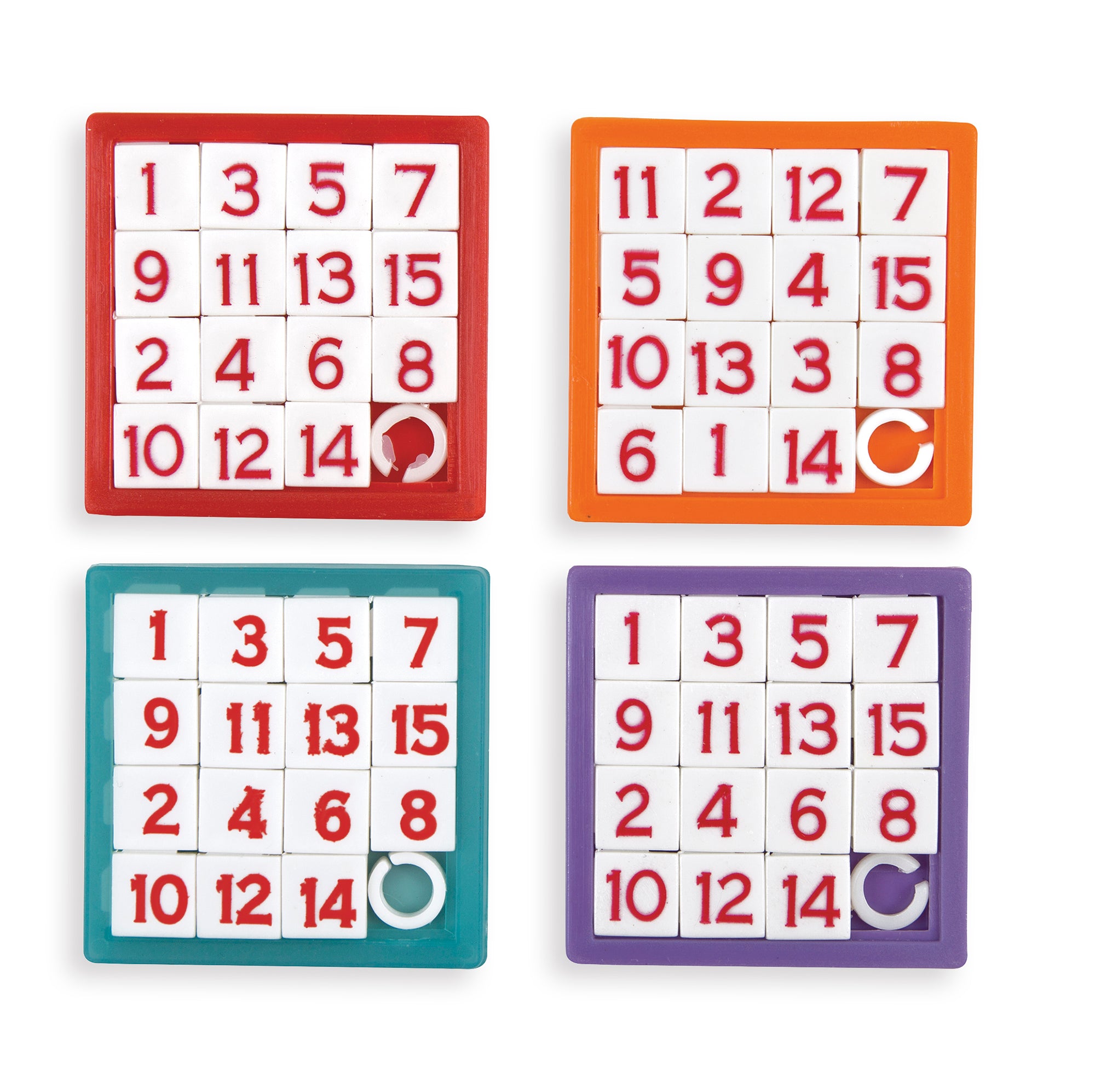Number Slide Puzzles each - Main Image