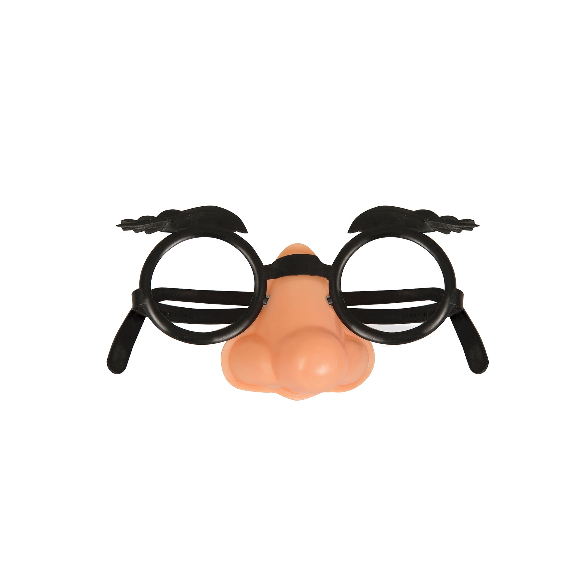 4 Plastic Noses and Glasses for Kids