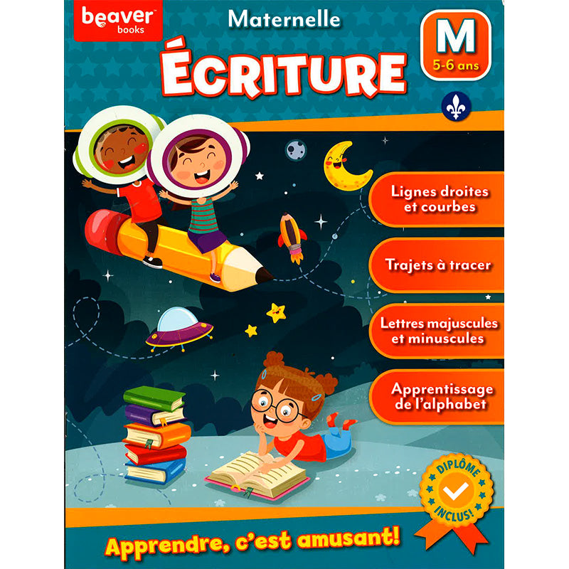 Beaver Books Good Start Activity Book - French 8.5x11in VRT