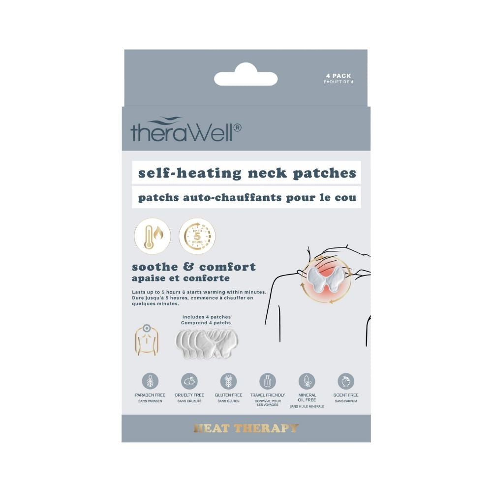 theraWhell 4 Self-heating Neck Patches