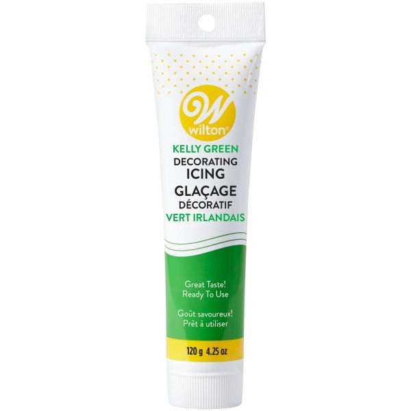 Wilton Kelly Green Decorating Icing Tube 4.25oz (120g)
