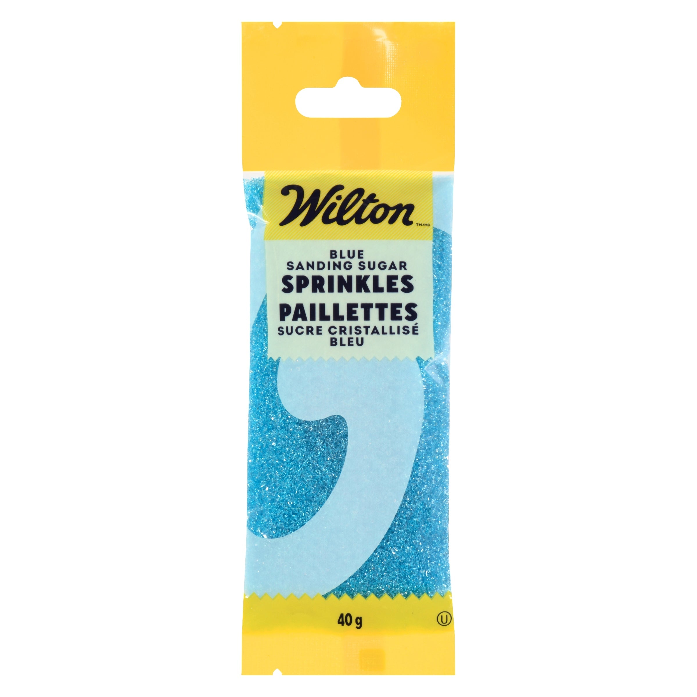 Wilton Blue Sanding Sugar Sprinkles 1.4oz (40g)