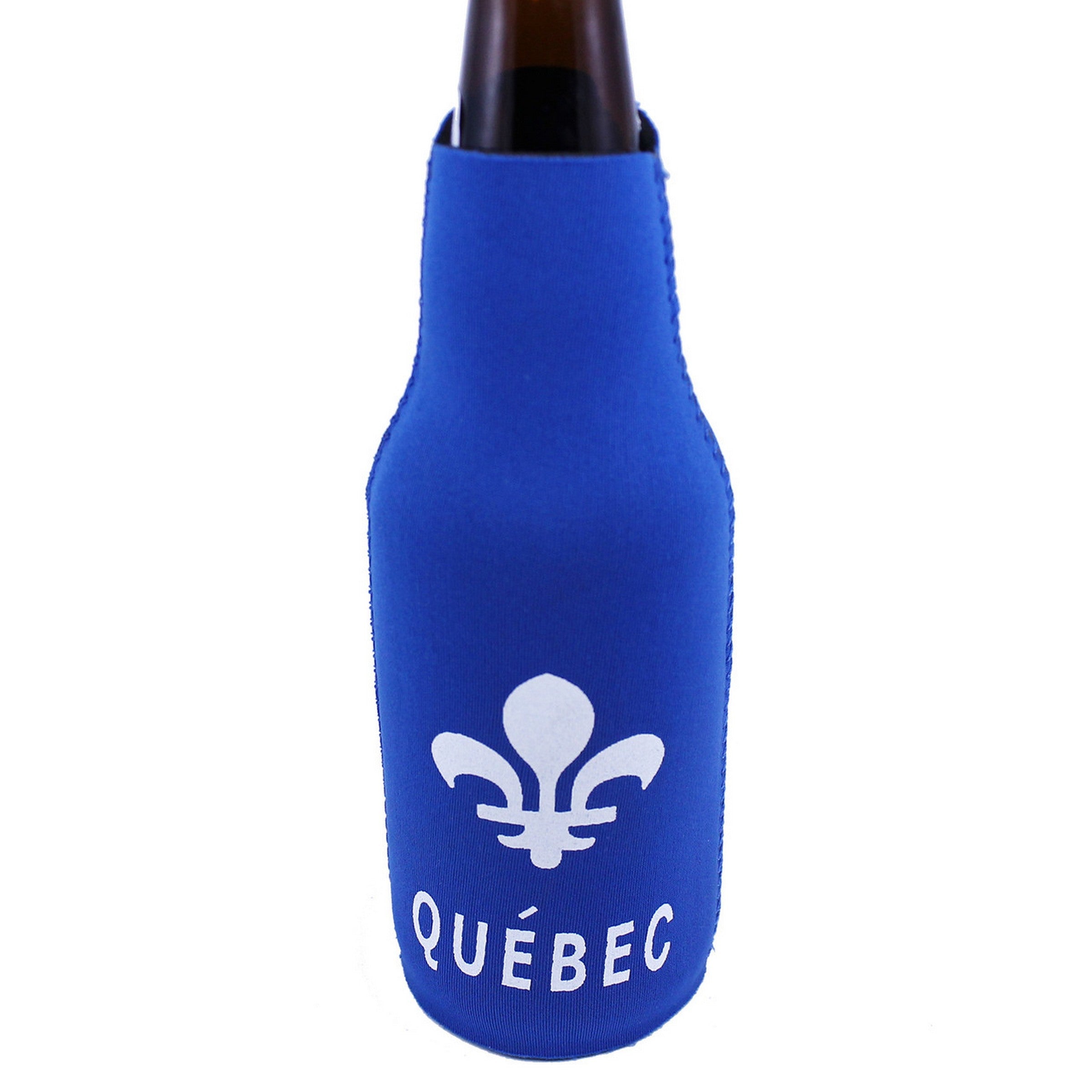 St-Jean Baptiste Neoprene Bottle Holder with Zipper 7in