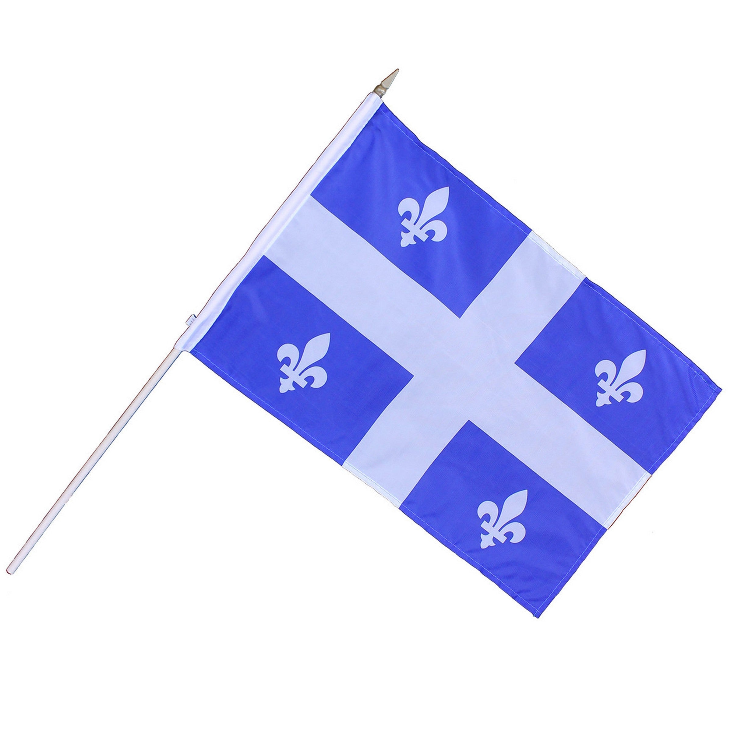 St-Jean Baptiste Hand Waving Flag 12x18in