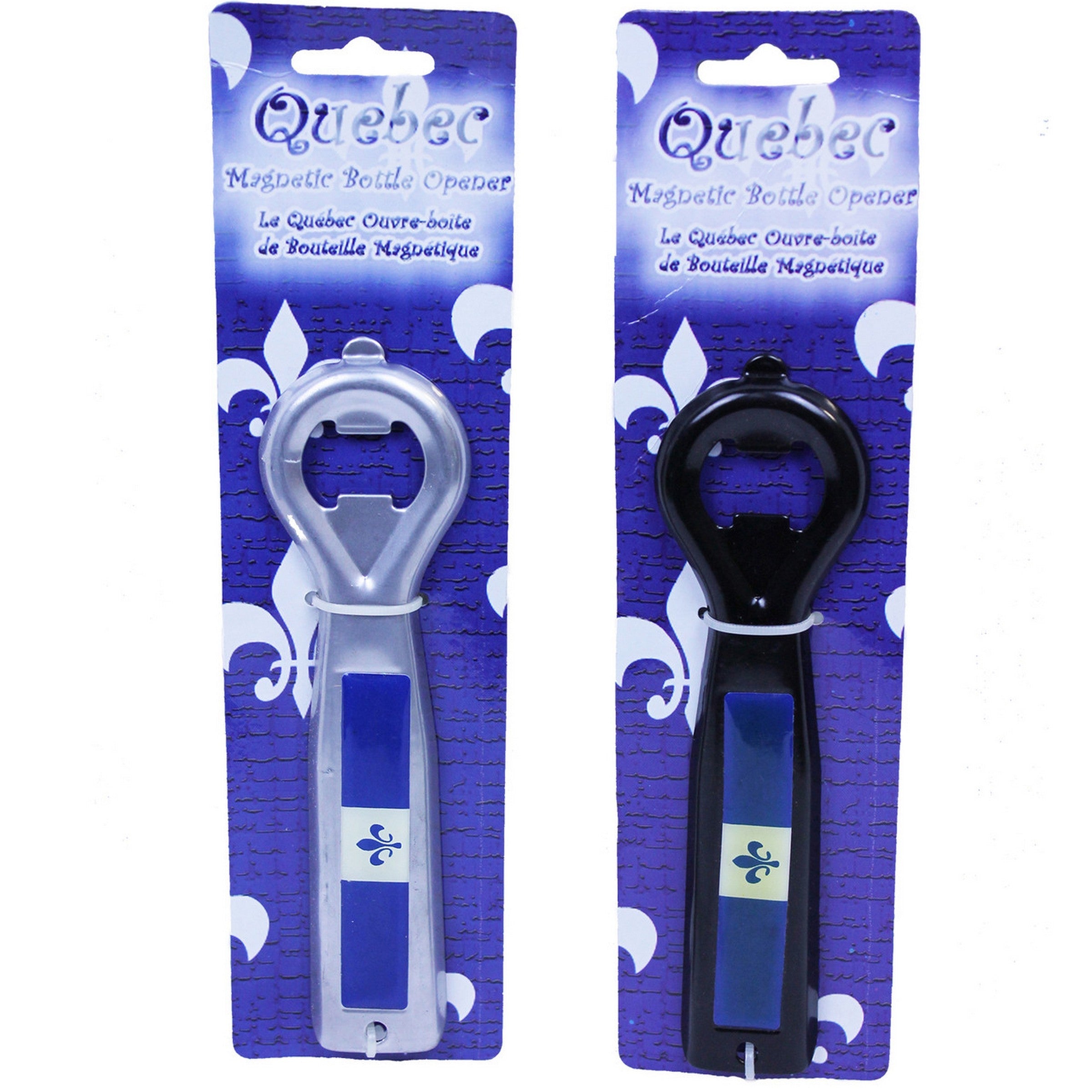 St-Jean Baptiste Print Magnetic Metal Bottle Opener 6.3in VRT