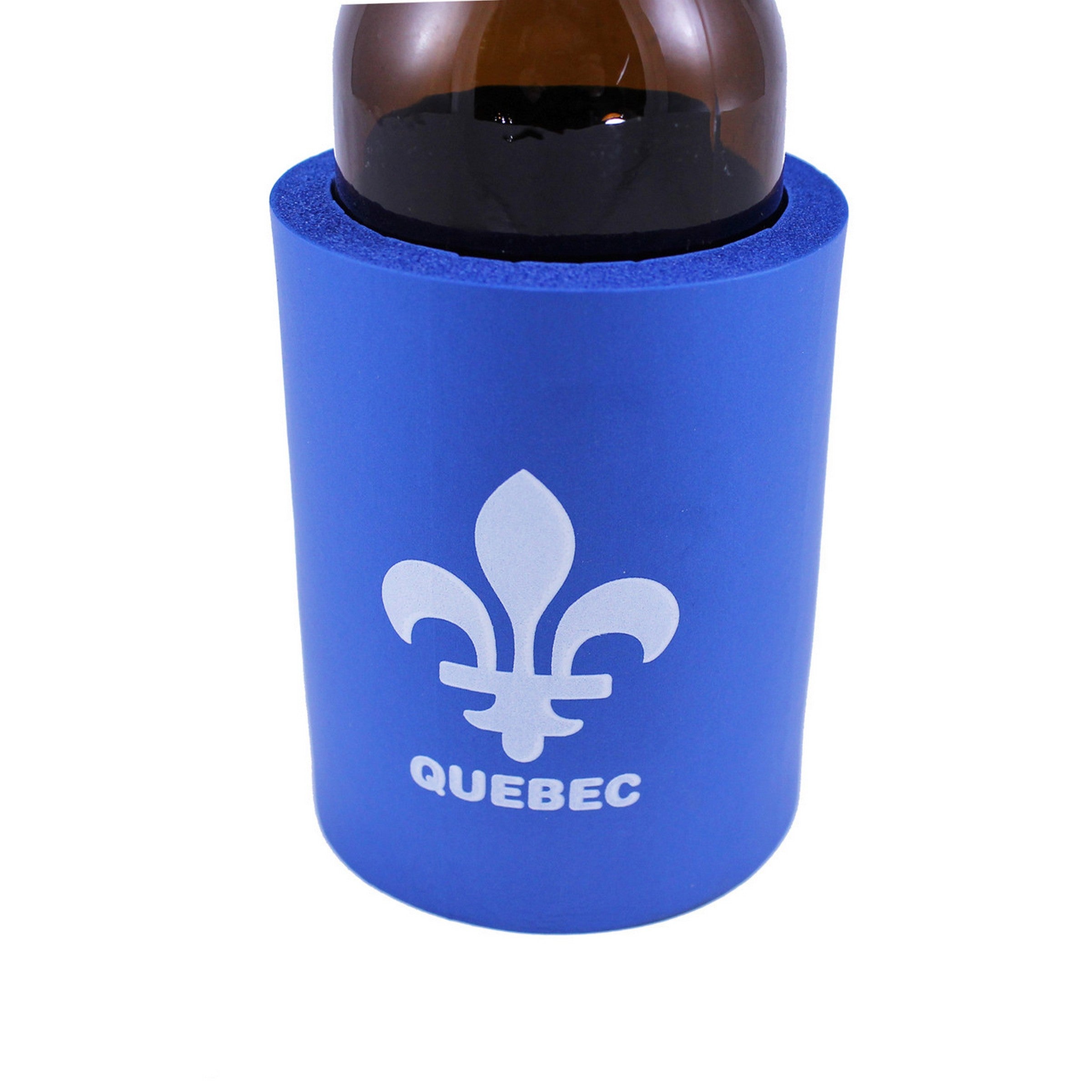 St-Jean Baptiste Print Foam Can Holder 4x3.25in