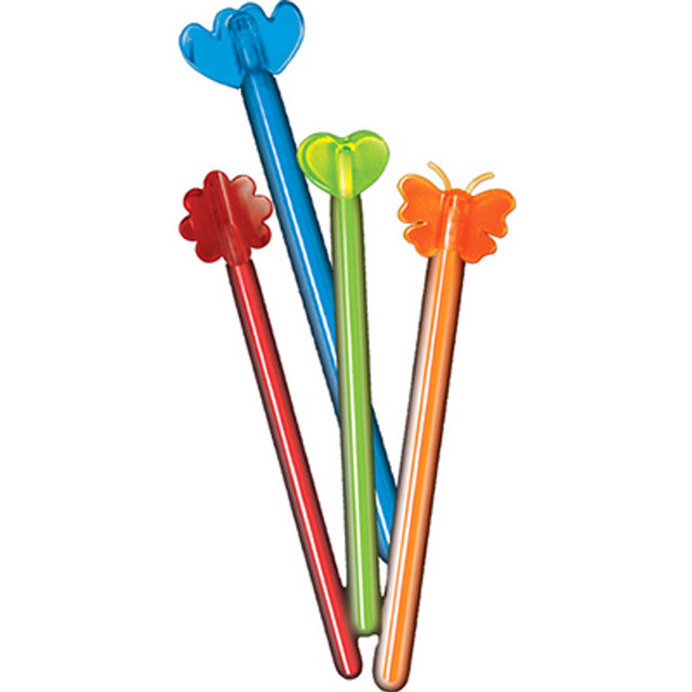 6 Glow Stir Sticks 8in