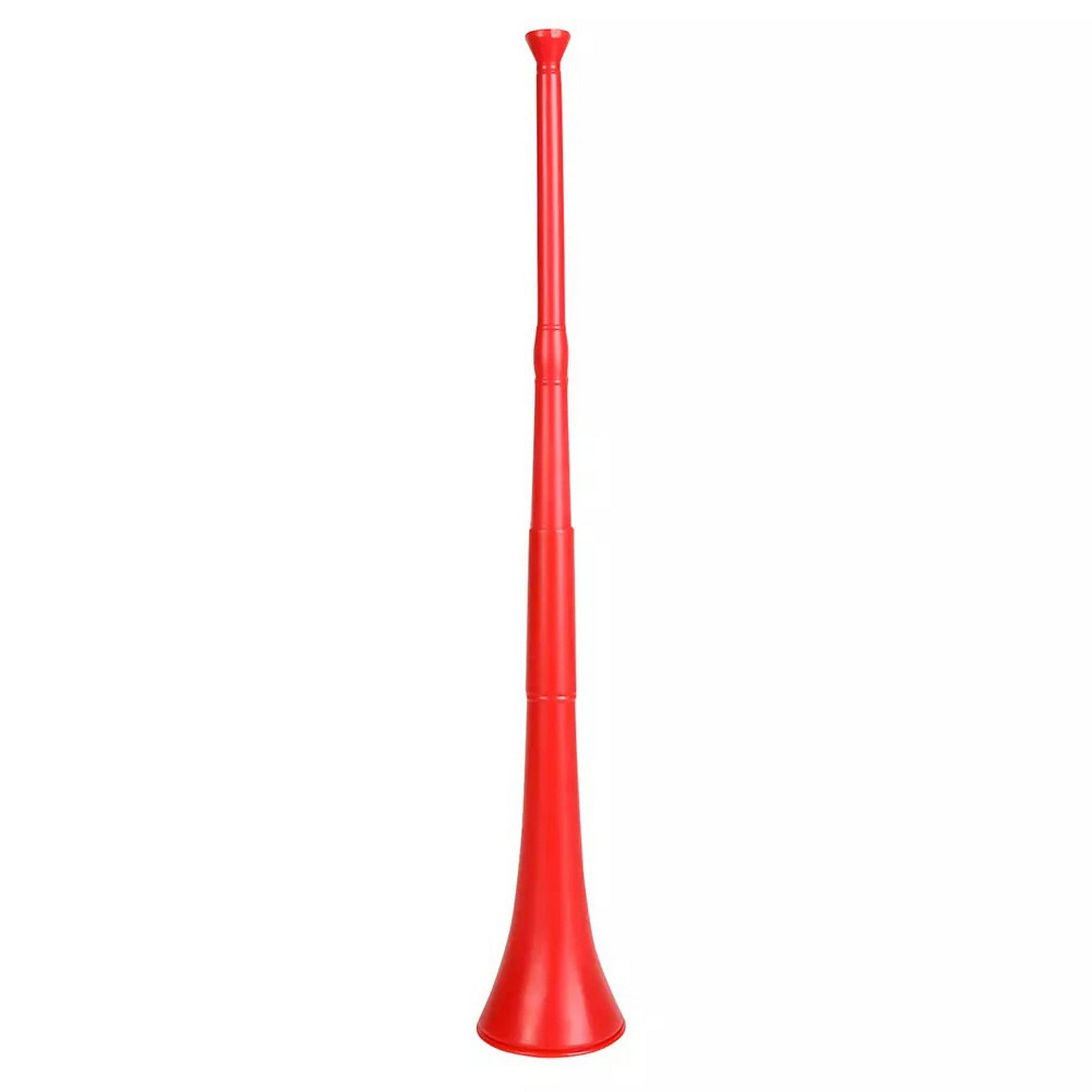 Red Collapsible Stadium Horn - Plastic 28in