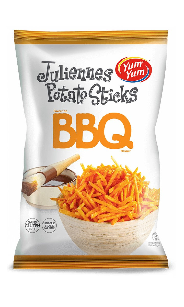Yum Yum BBQ Potato Sticks 300g