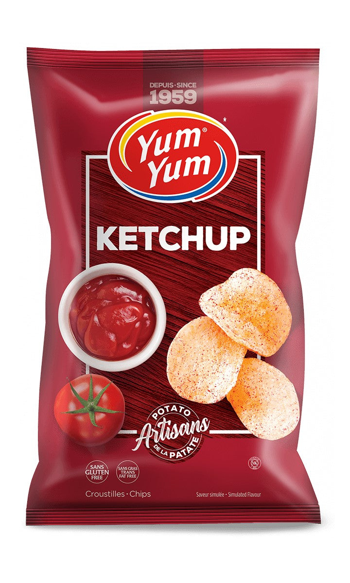 Yum Yum Ketchup Potato Chips 200g