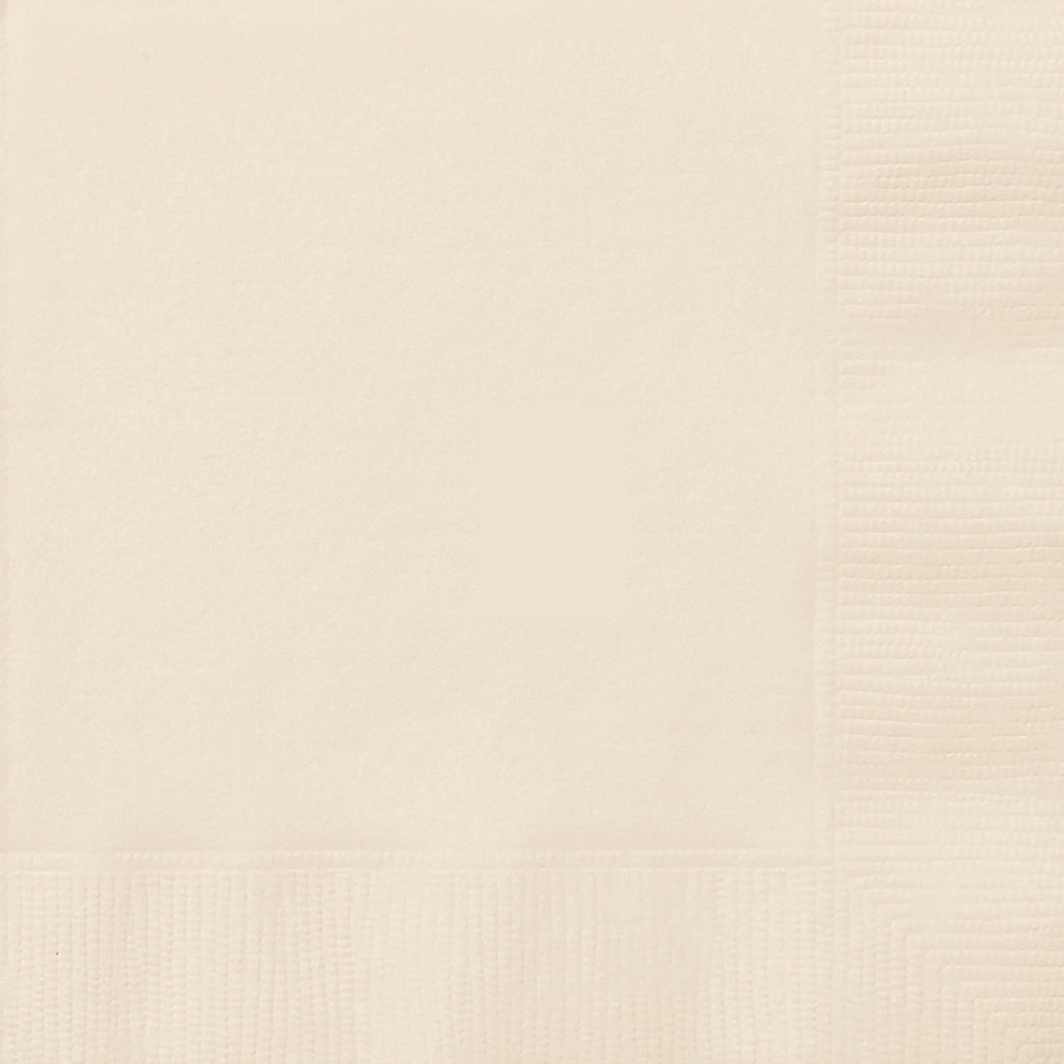 40 serviettes à boissons vanille 2 plis, 9,75x9,75po