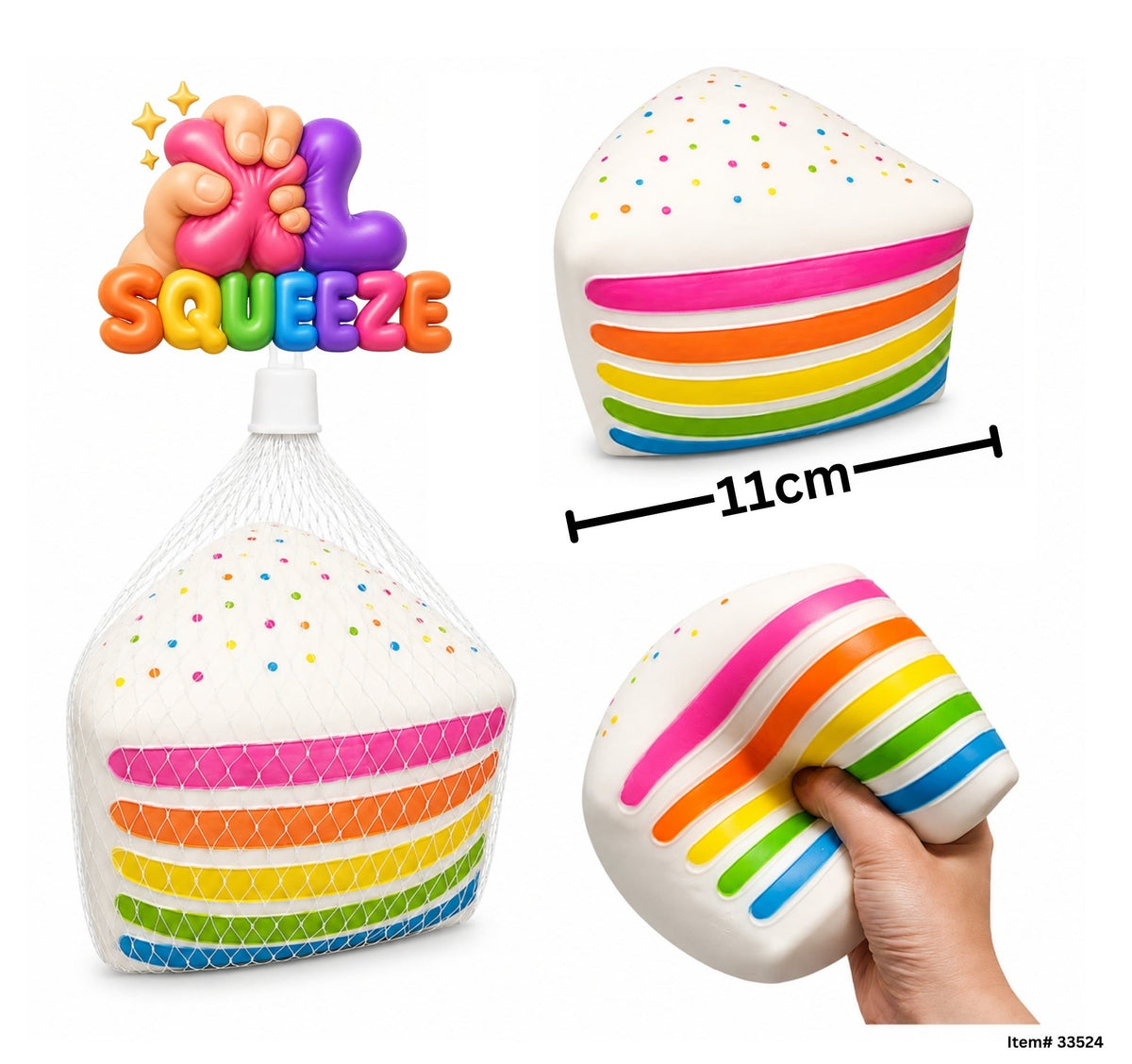 Gâteau squishy XL 13cm