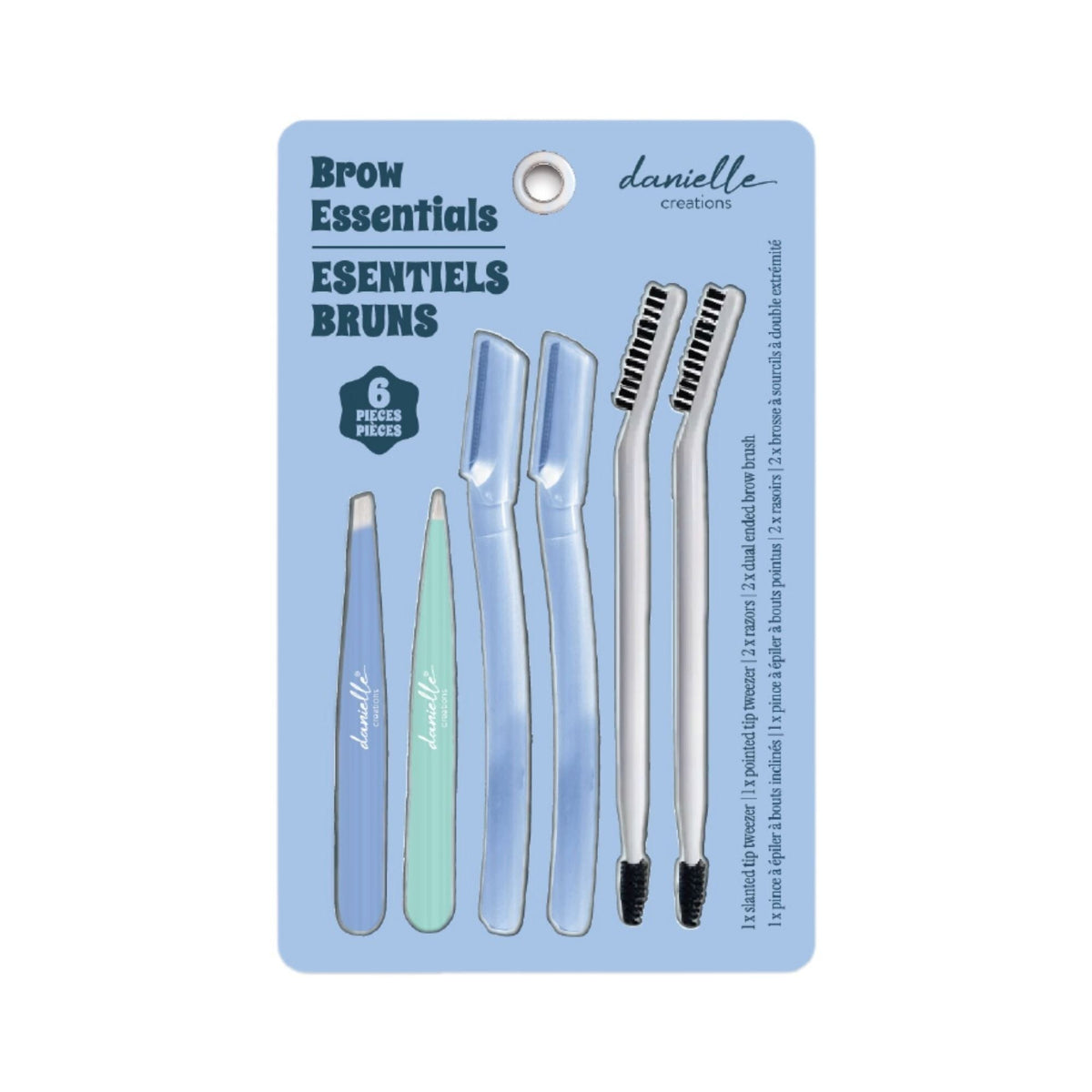 Danielle Creations Essentiels sourcils 6 pièces