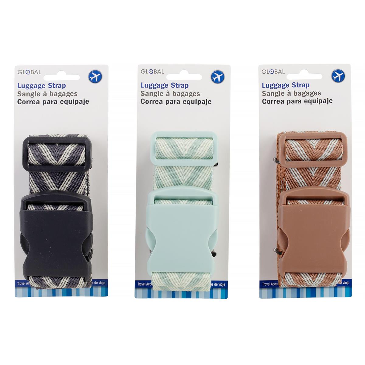 Luggage Strap, 3-asst