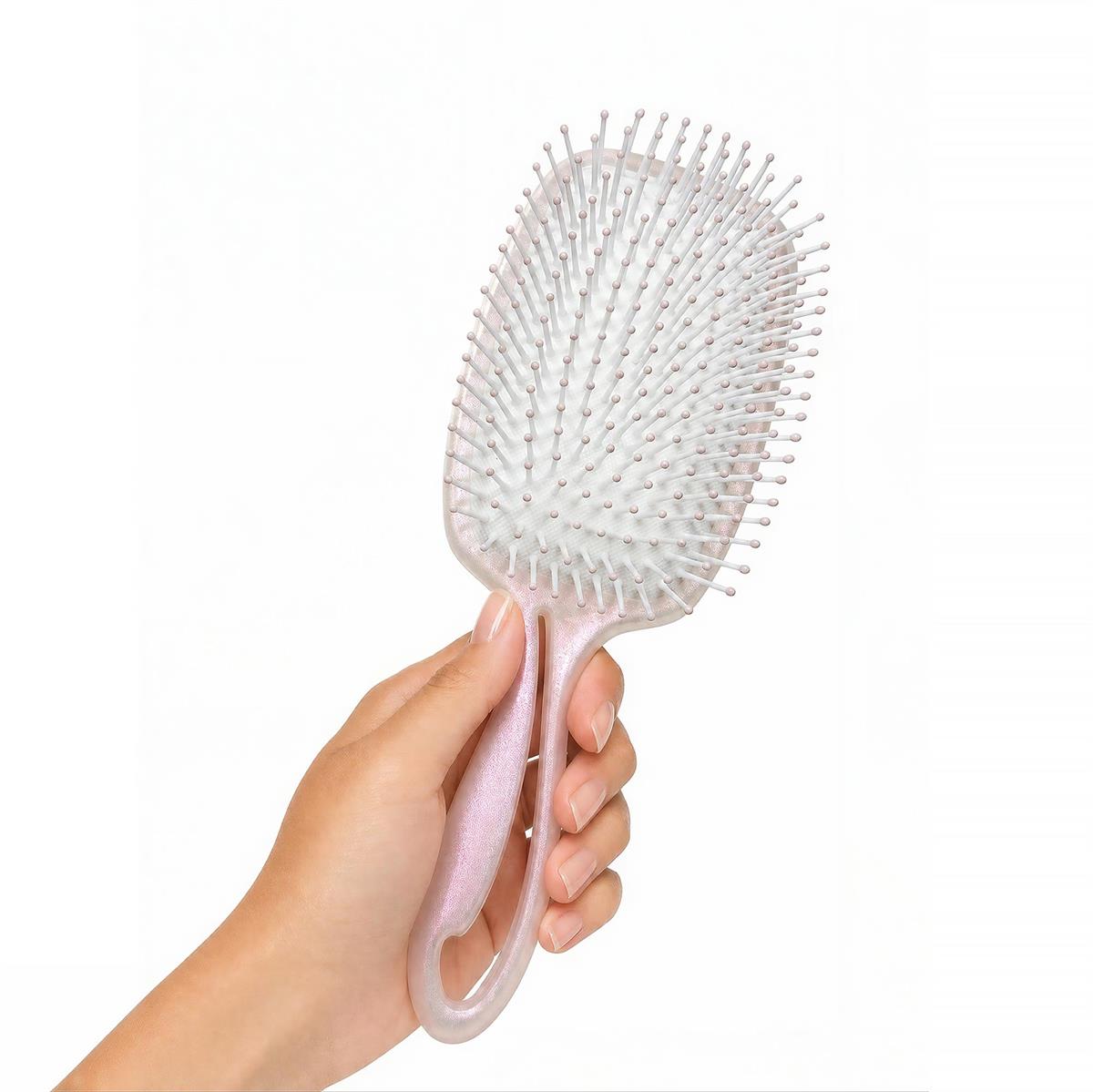 Bodico Brosse à cheveux plate iridescente 23x8x4cm