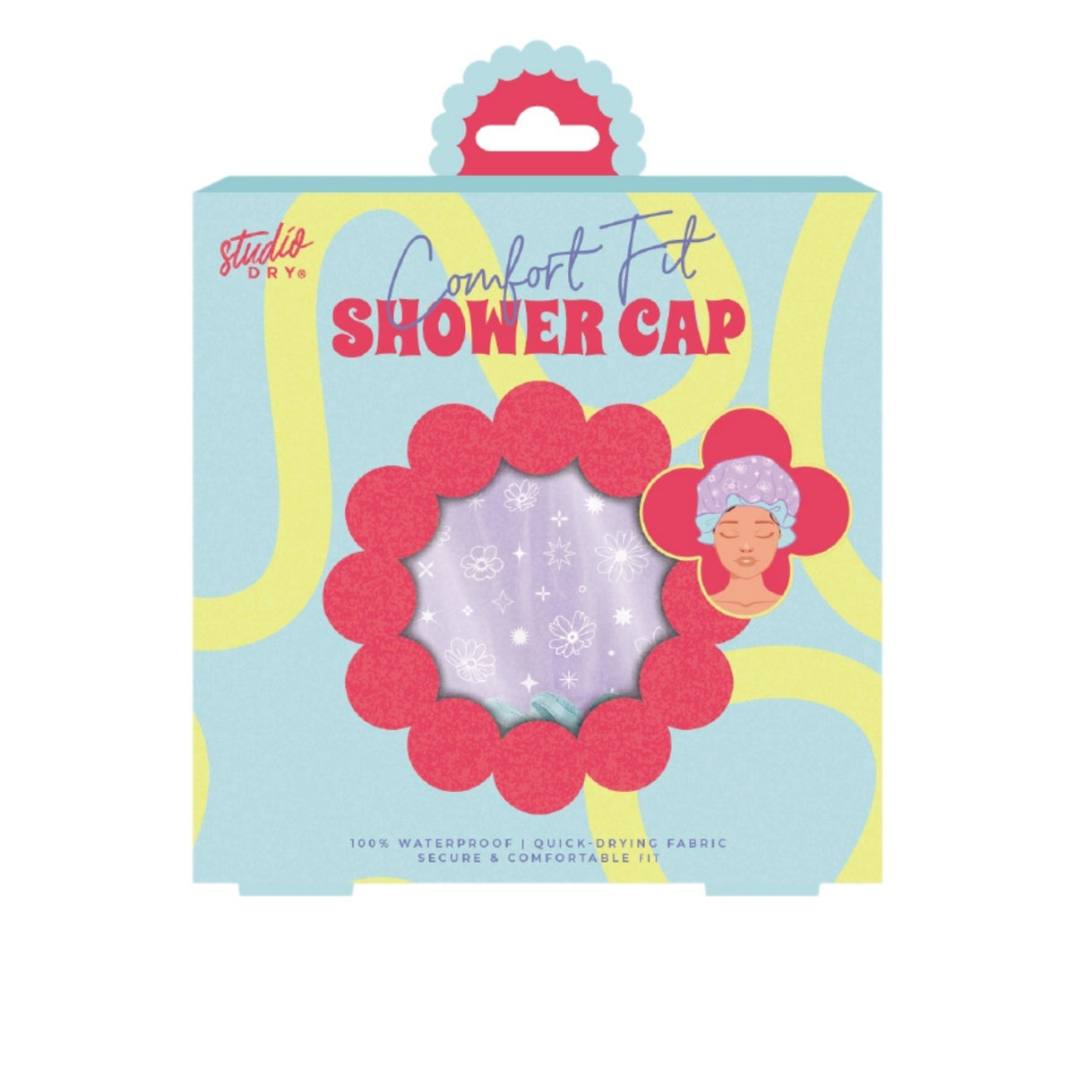 Studio Dry Bonnet de douche confortable lilas