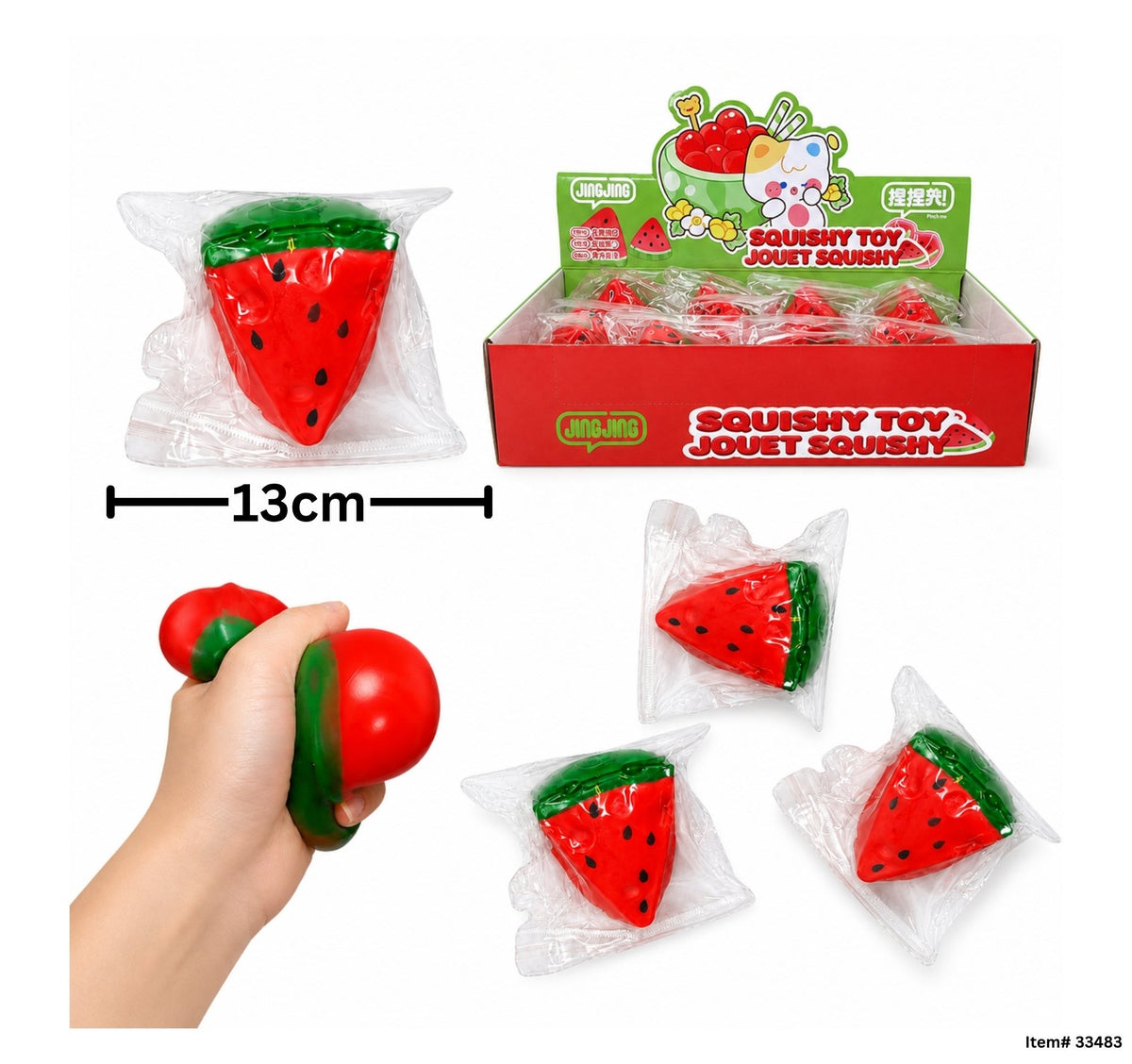 Melon d'eau squishy