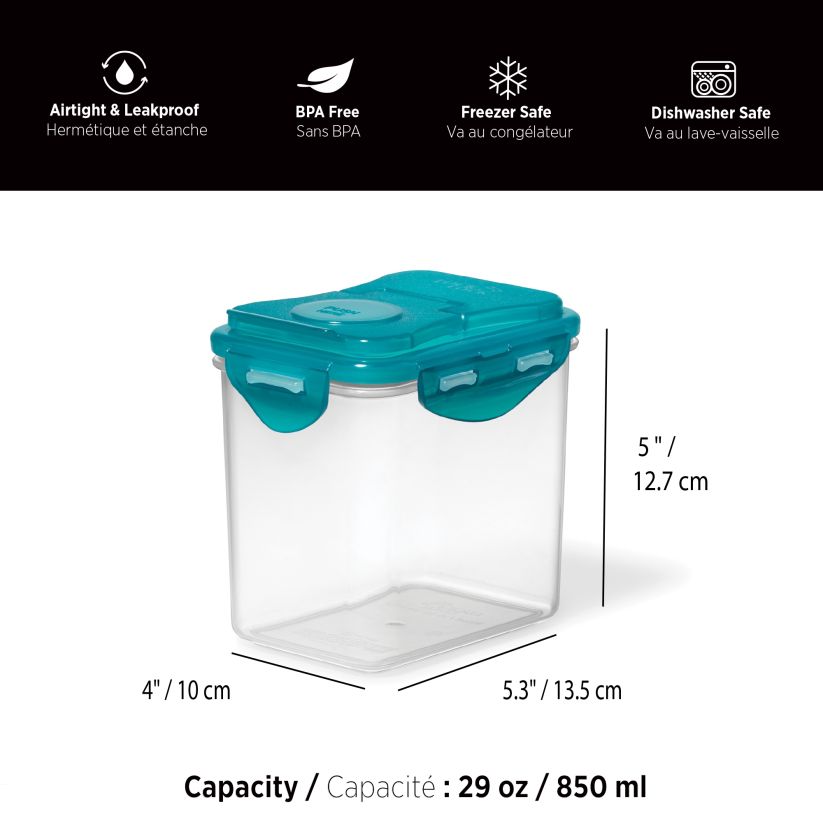 LocknLock Flip-Top Container, 29oz/850ml