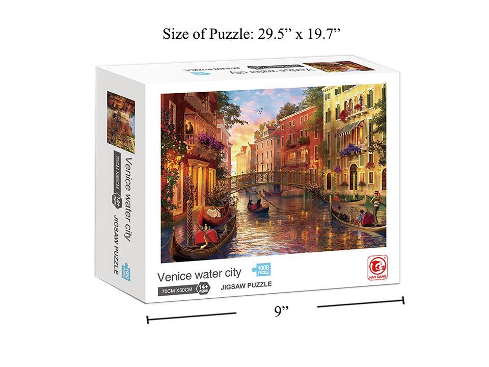 Casse-Tete Venise, 1 000 Pieces, 14 Ans+, 29.5x19.7po