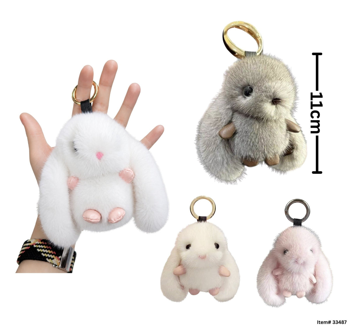 Lapin en peluche