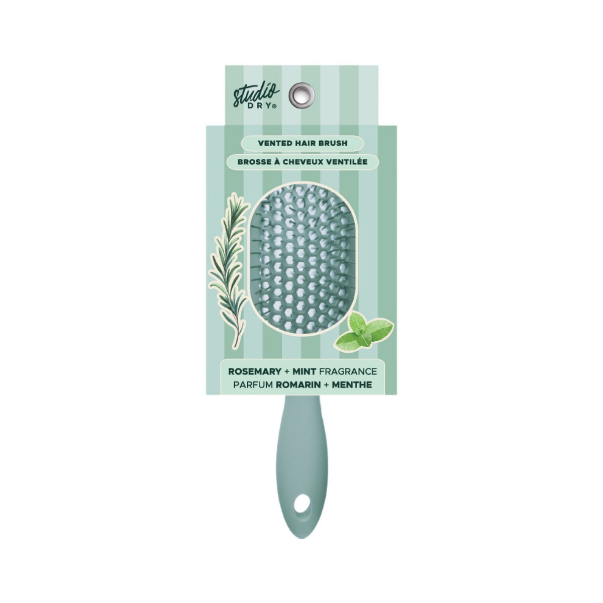 Studio Dry Brosse à cheveux ventilée parfum romarin-menthe