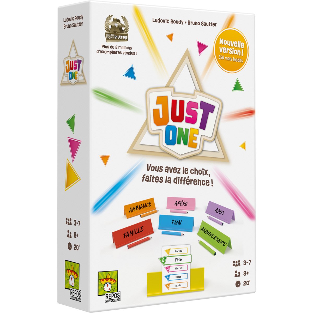 Just One - Refresh (Francais, 3-7 Joueurs, 8 Ans+)