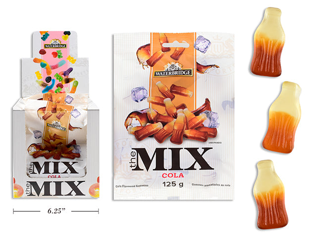 The Mix Gummies Bouteilles Cola, 125g