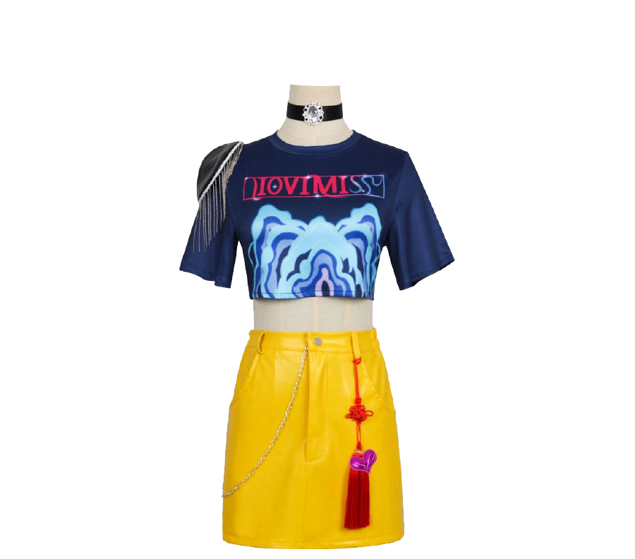 K-POP Demon Hunters – Mira - Costume Complet avec Accessoires pour Enfant