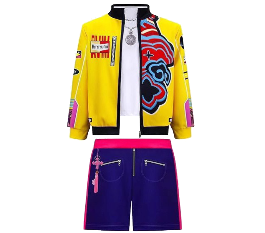 K-POP Demon Hunter - Ensemble de costume Rumi pour enfant