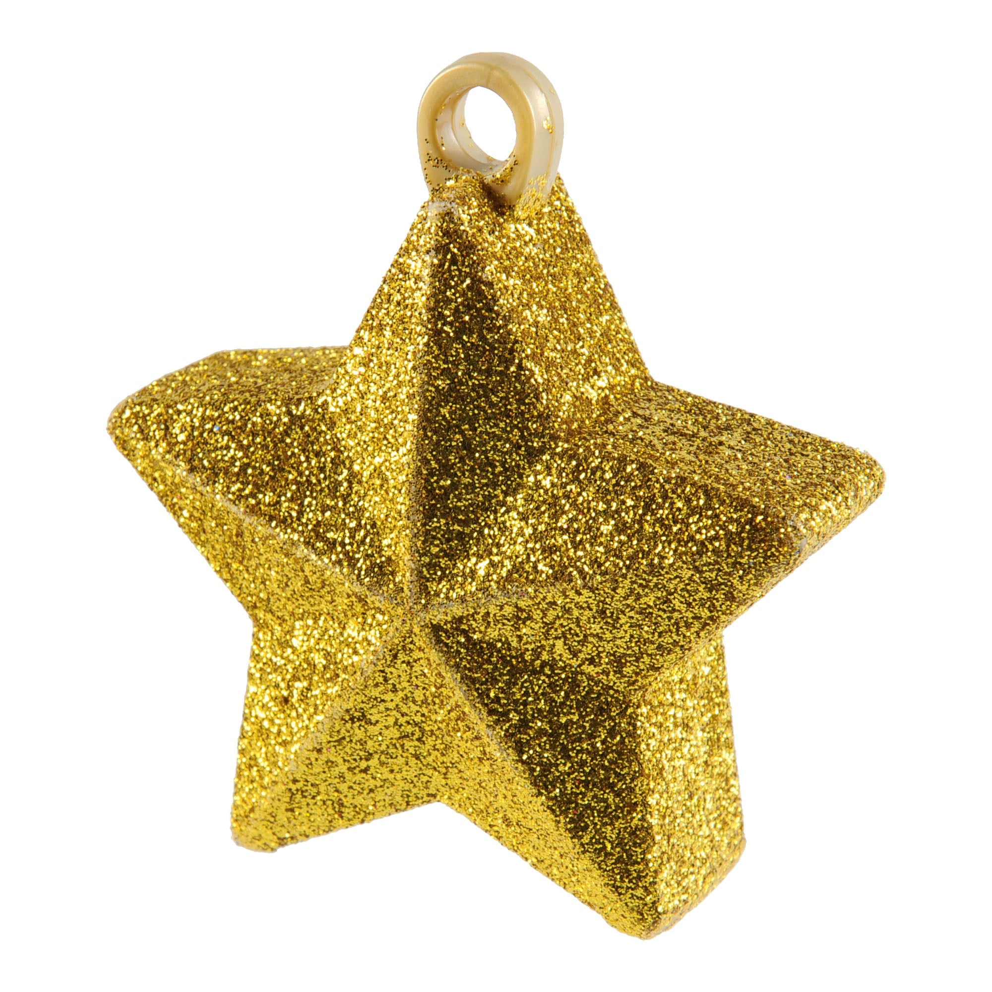 Star Balloon Weight  Gliter  Gold