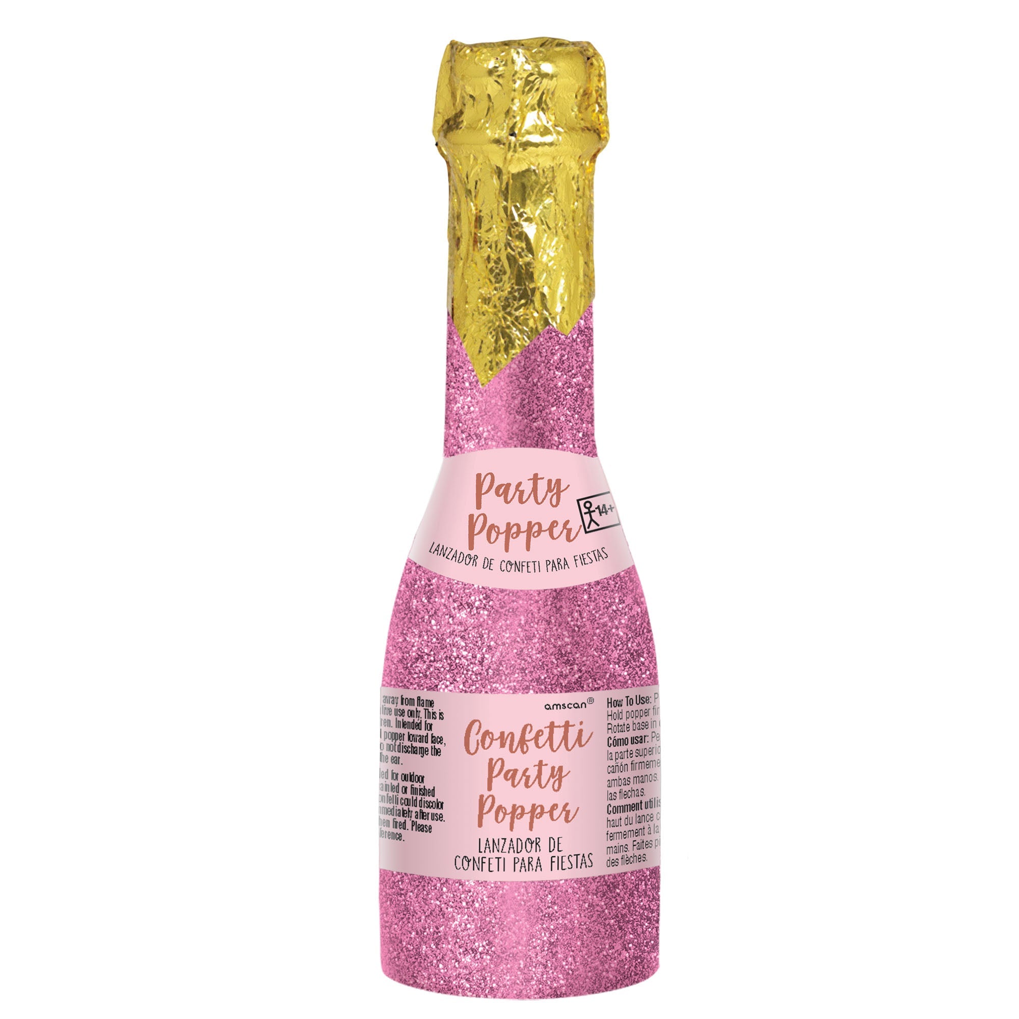 Lance Confetti Petite Bouteille de Champagne 6.25po