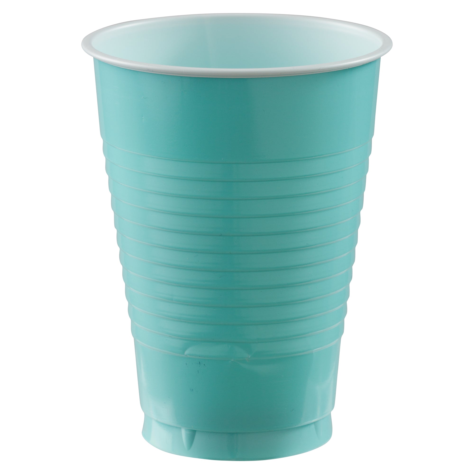 Plastic Cups Robin Egg Blue 20 pcs 12oz