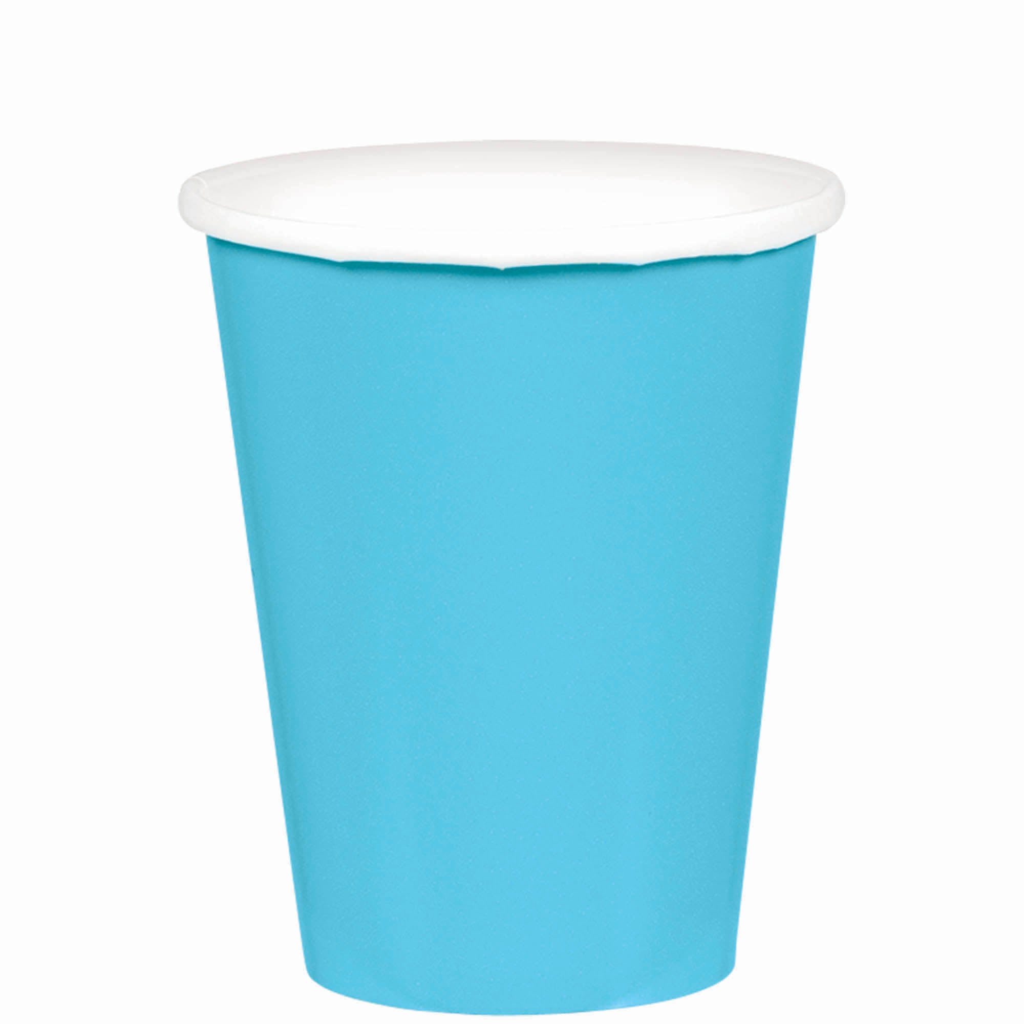 Paper Cups  Caribbean Blue  20 pcs  9oz
