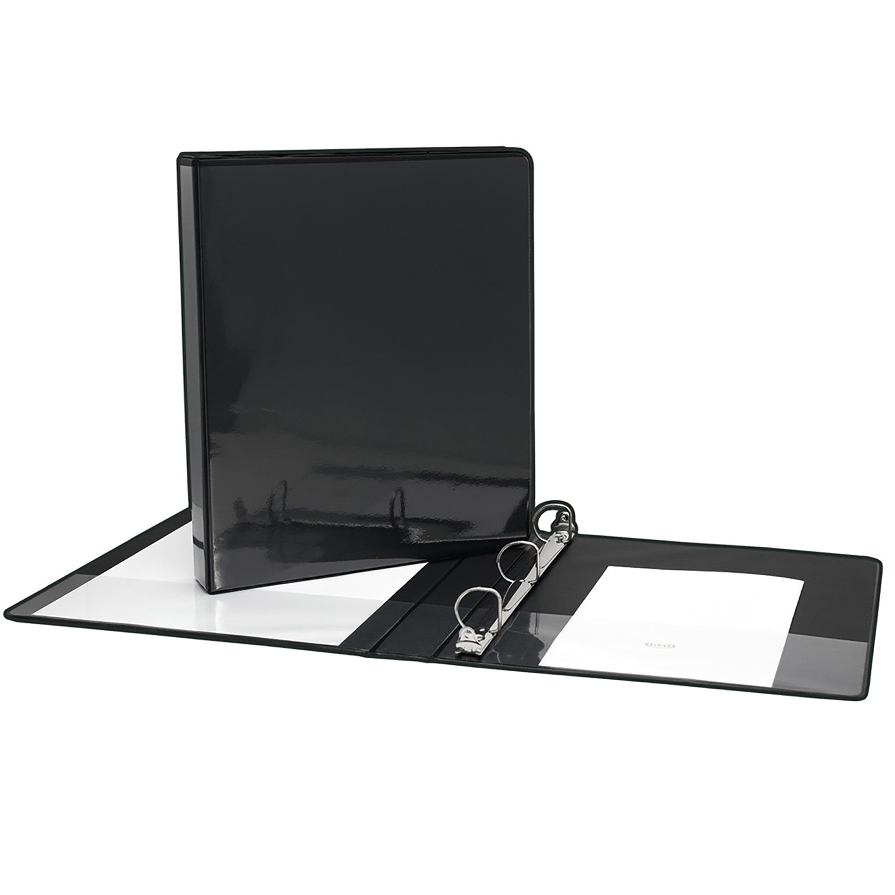GEO Presentation Binder D-Ring Black 1in