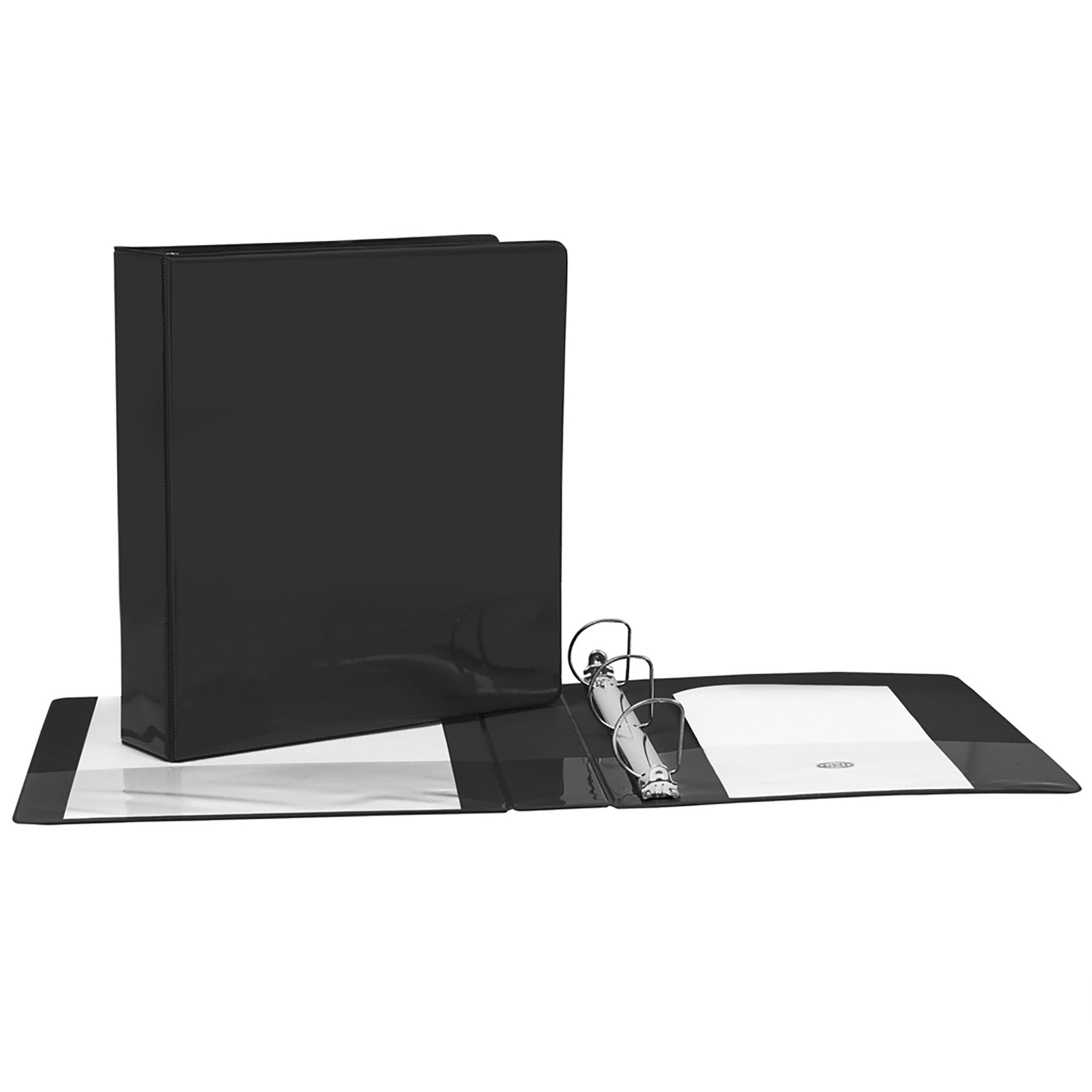 GEO Presentation Binder D-Ring Black 1.5in