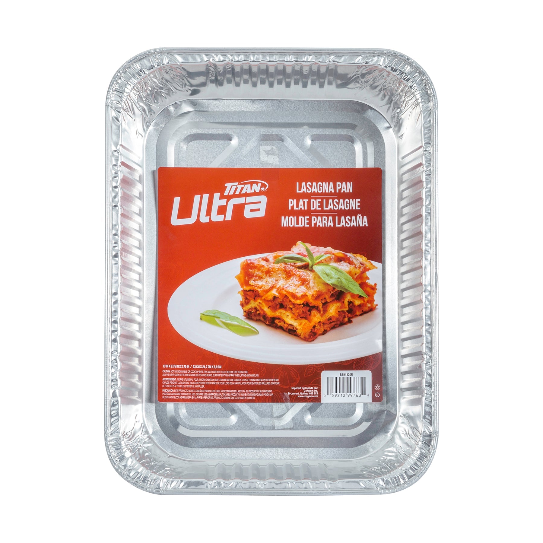 Titan Lasagna Aluminium Pan