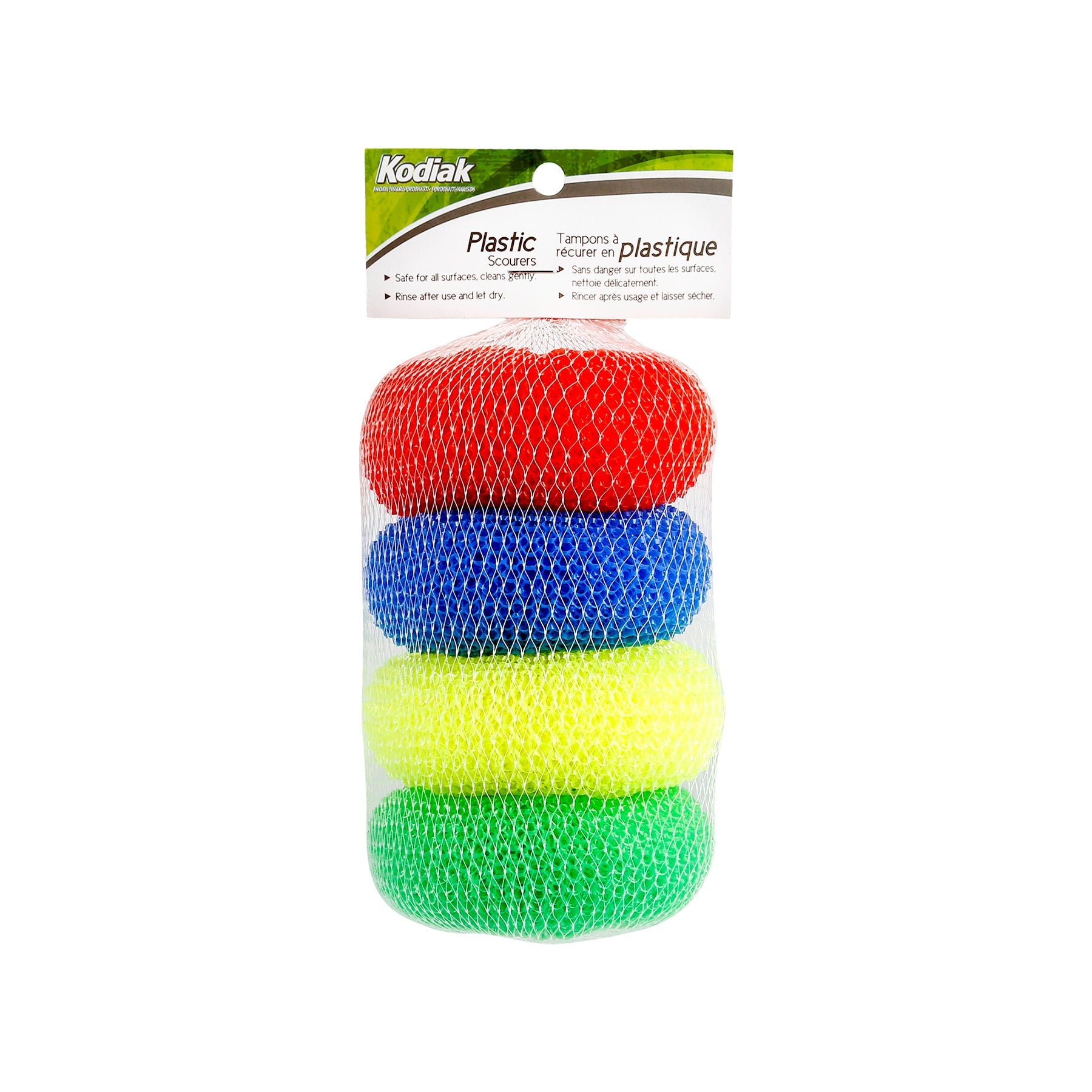 Kodiak 4 Plastic Scourers  3.5in