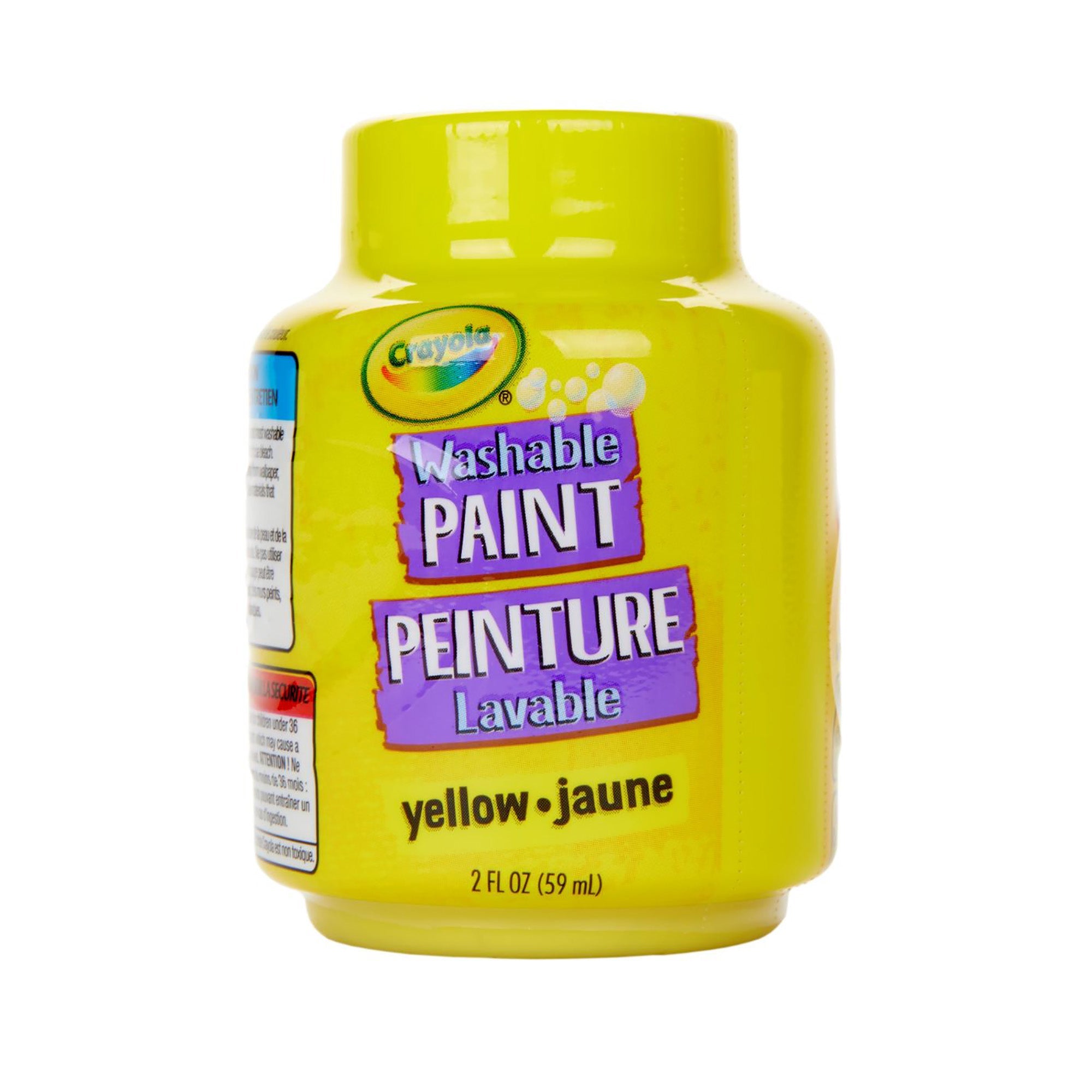 Crayola Washable Paint - Yellow 59ml