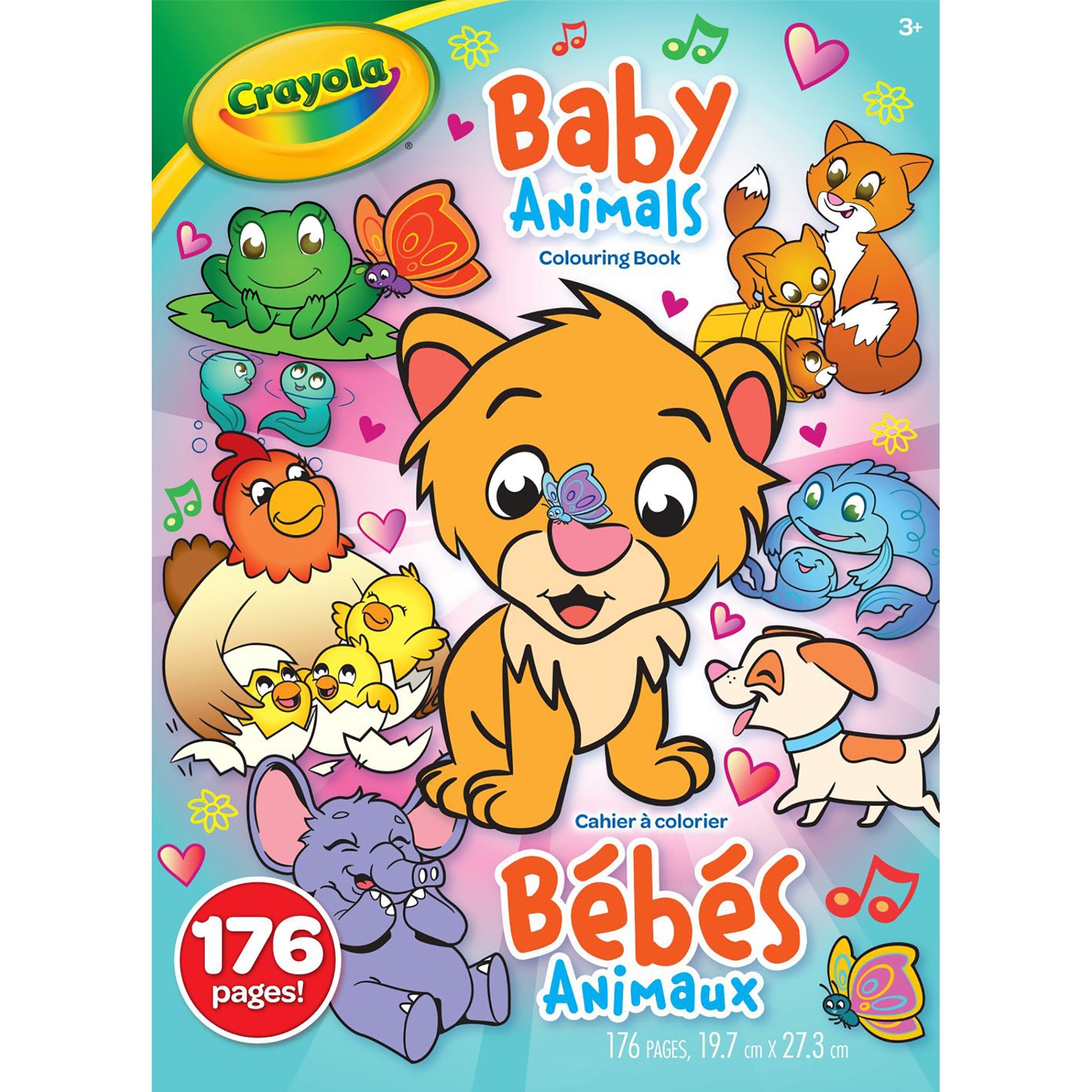 Crayola Coloring Book - 176 Pages 7.75x10.7in (19.7x27.3cm)