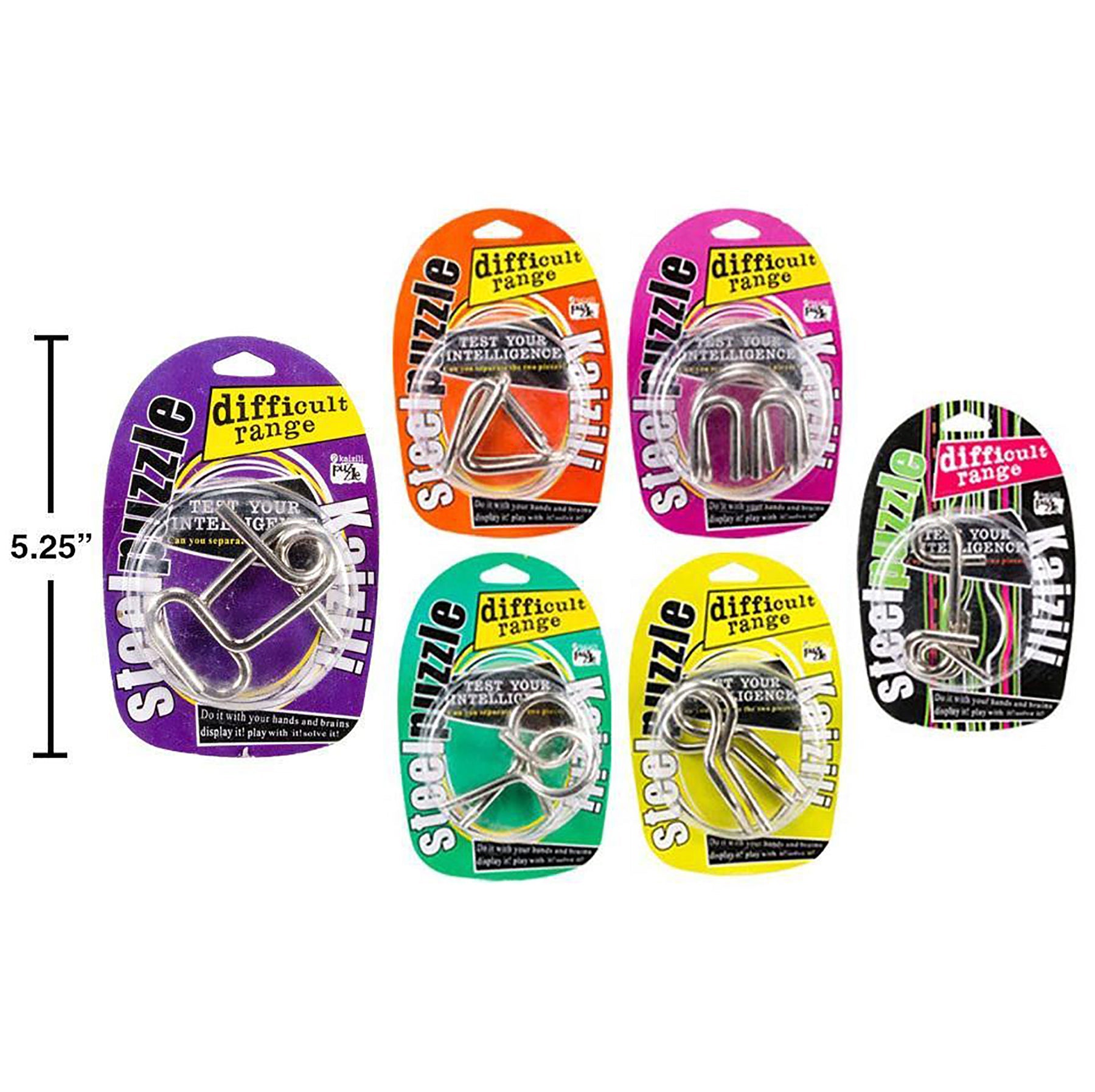IQ Steel Puzzle approx 2in